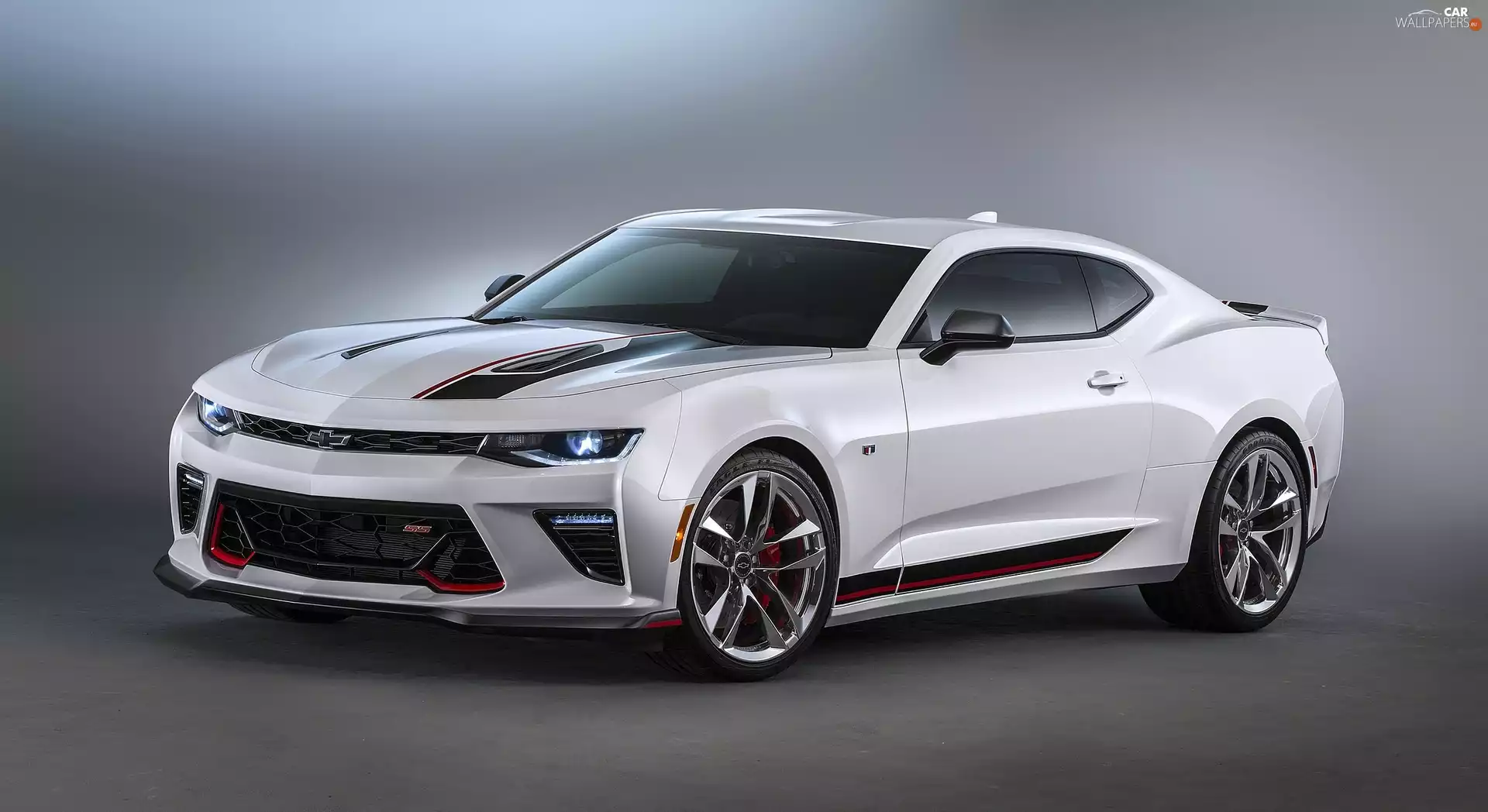 Camaro, White, Chevrolet