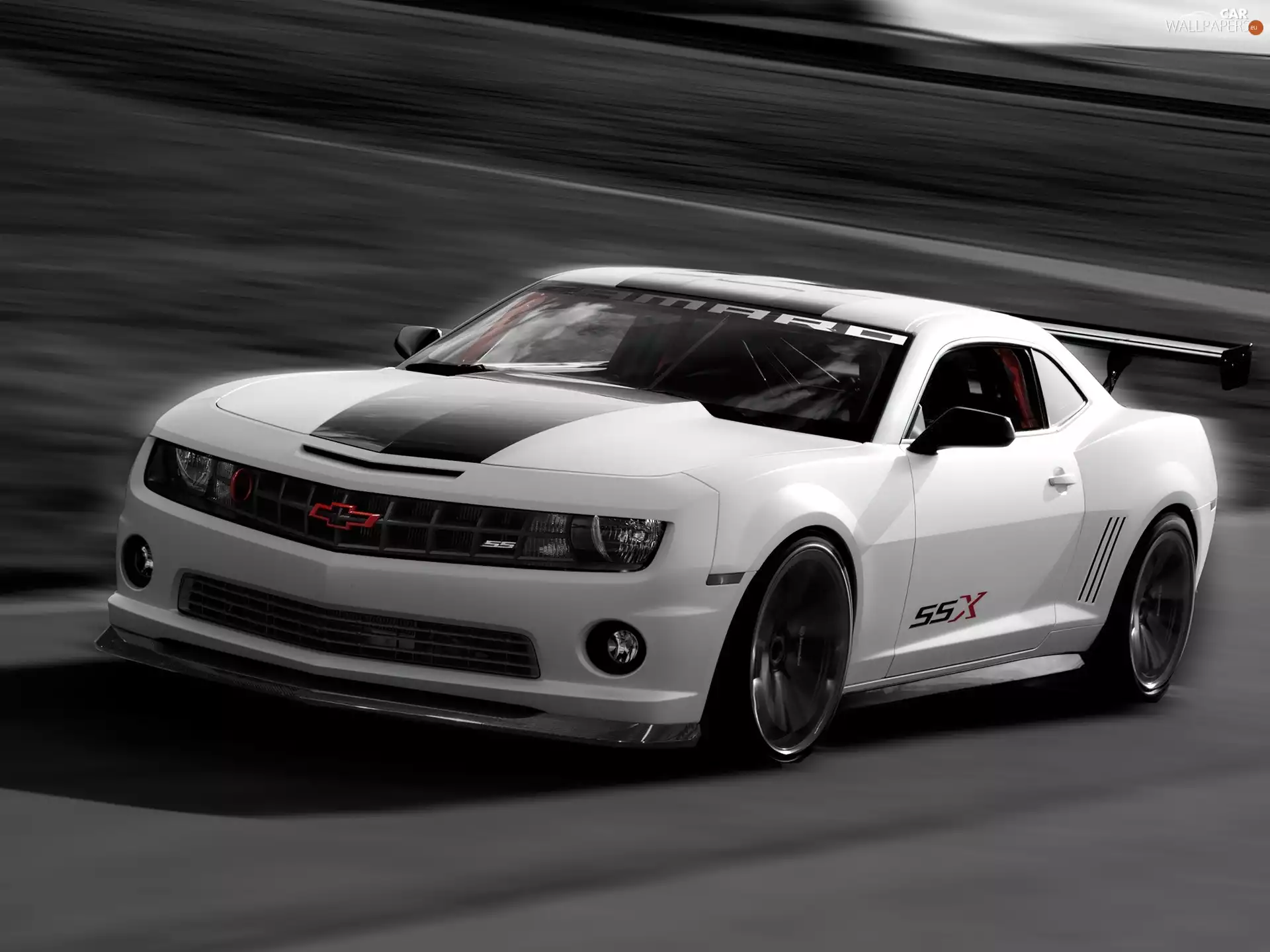 SSX, White, Chevrolet Camaro