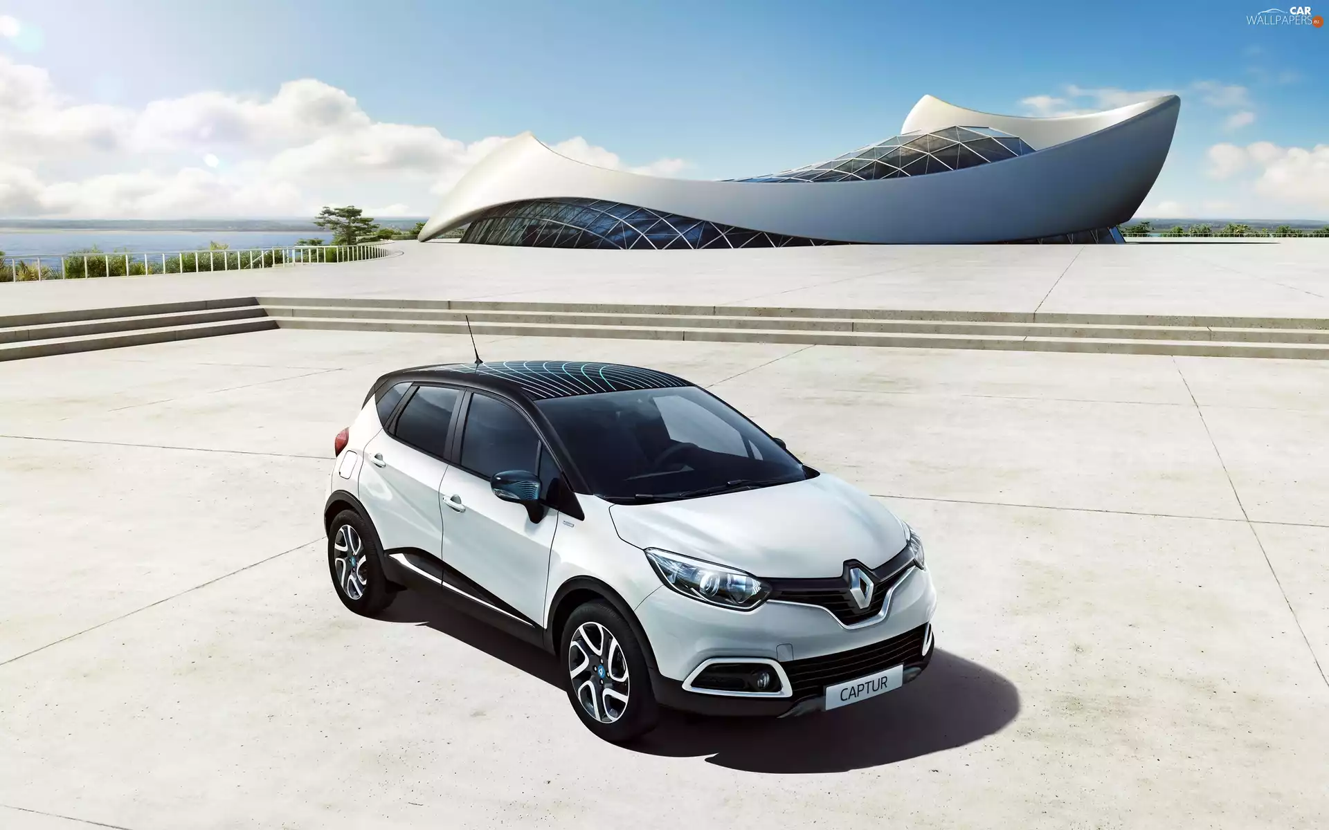 House, White, Renault Captur