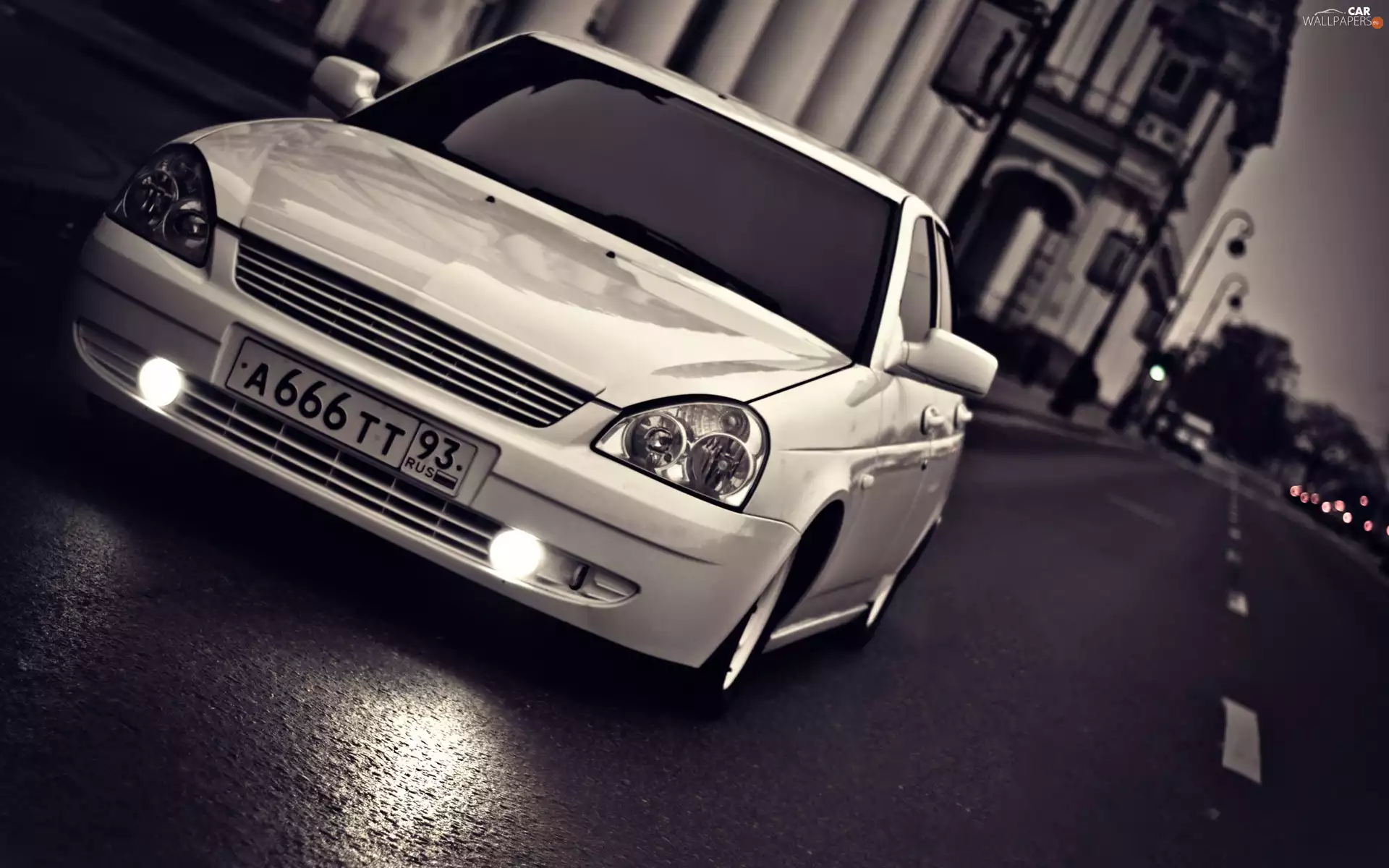 Lada, Priora, motor car, TUNING, Devil