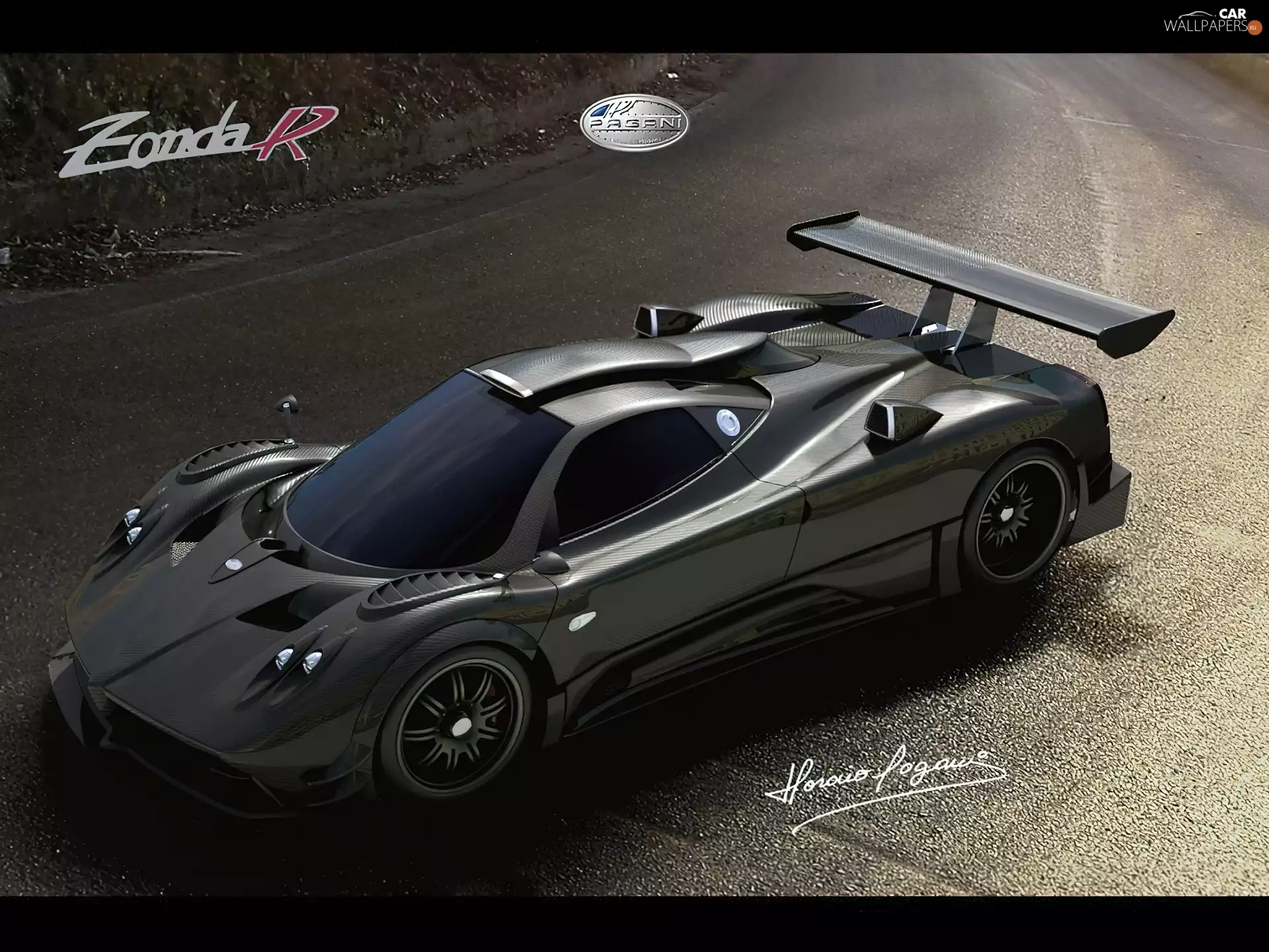Pagani Zonda R, carbon