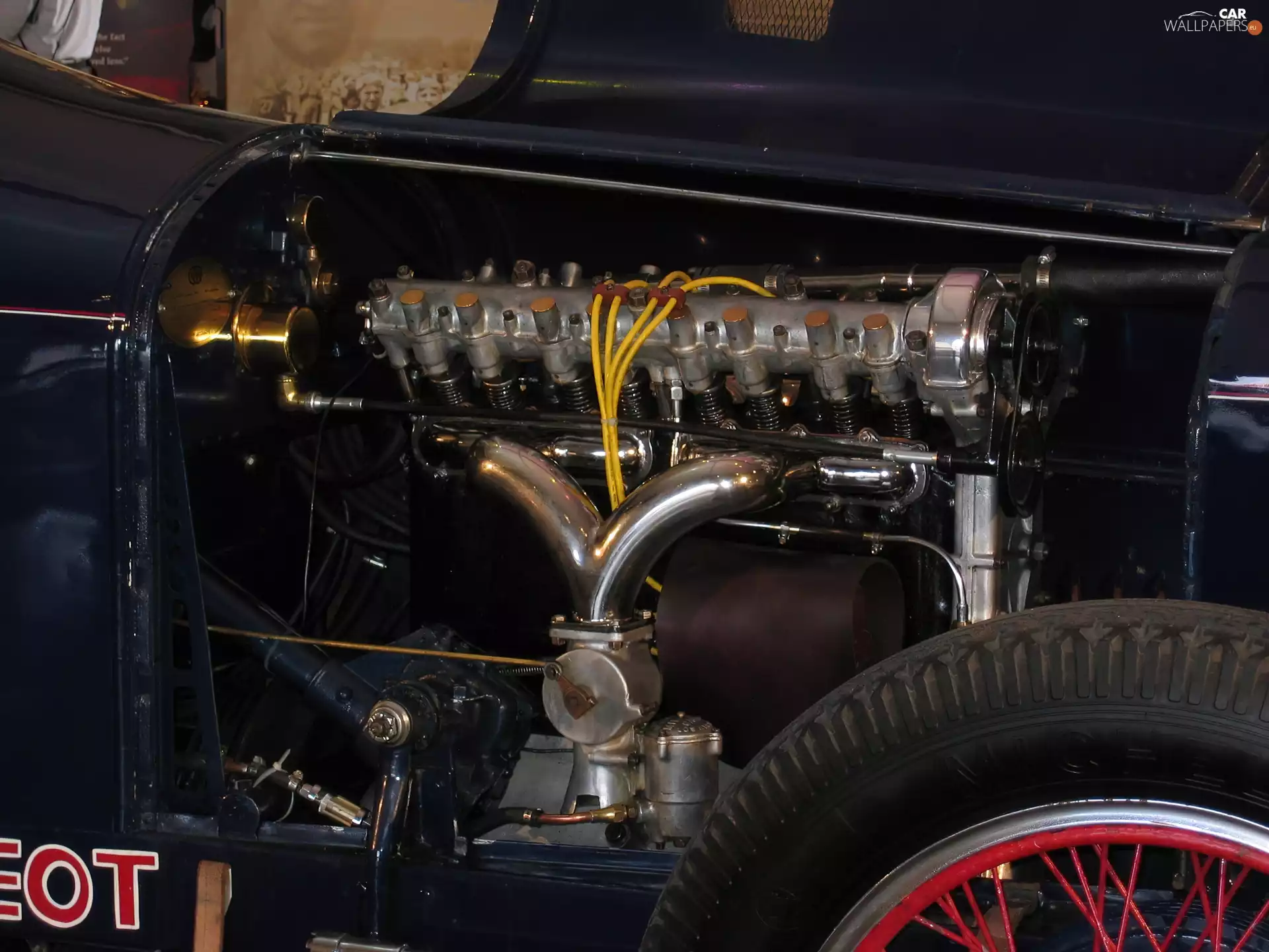 Engine, Peugeot, Classic Cars