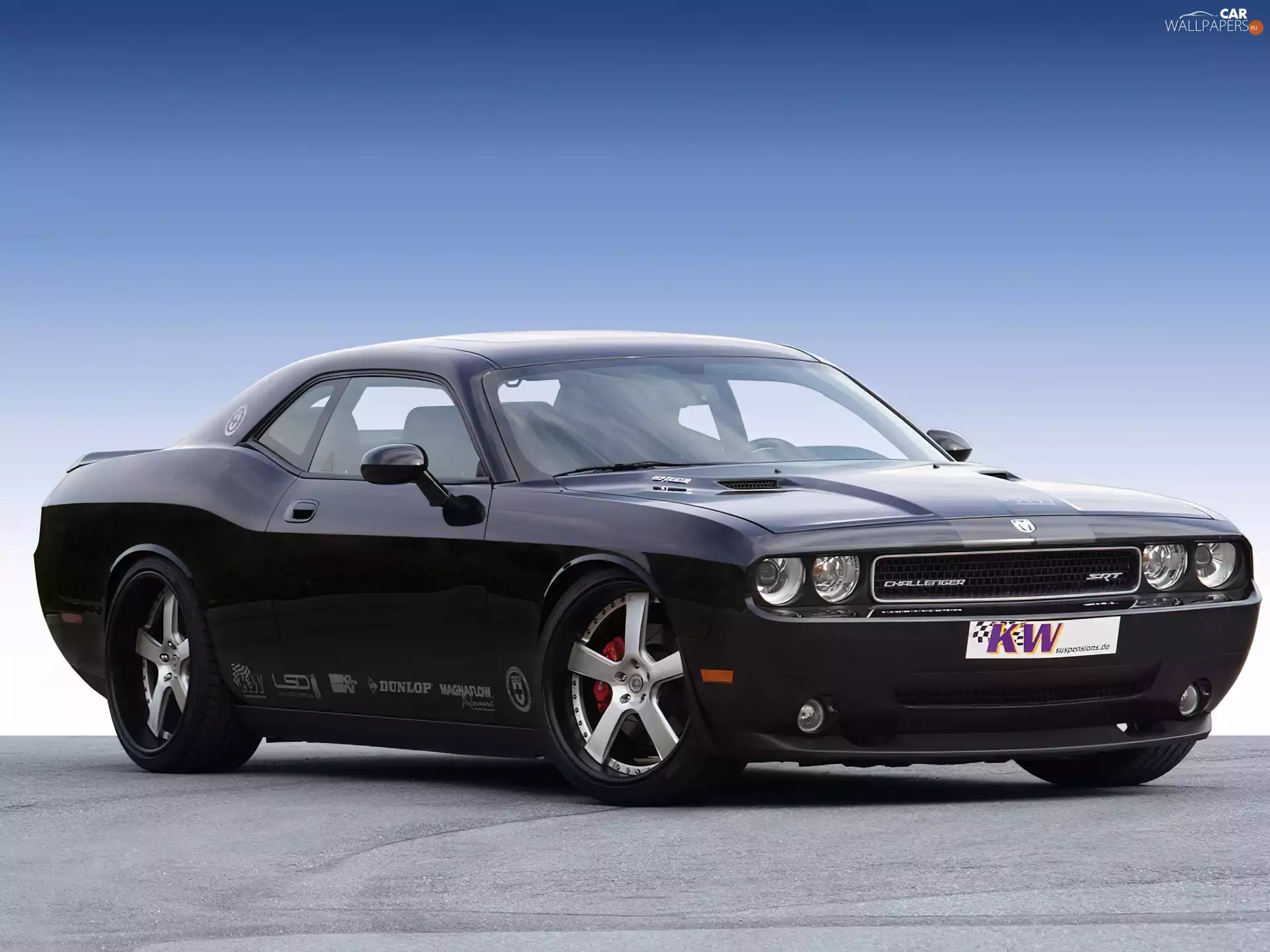 Mask, Black, Dodge Challenger