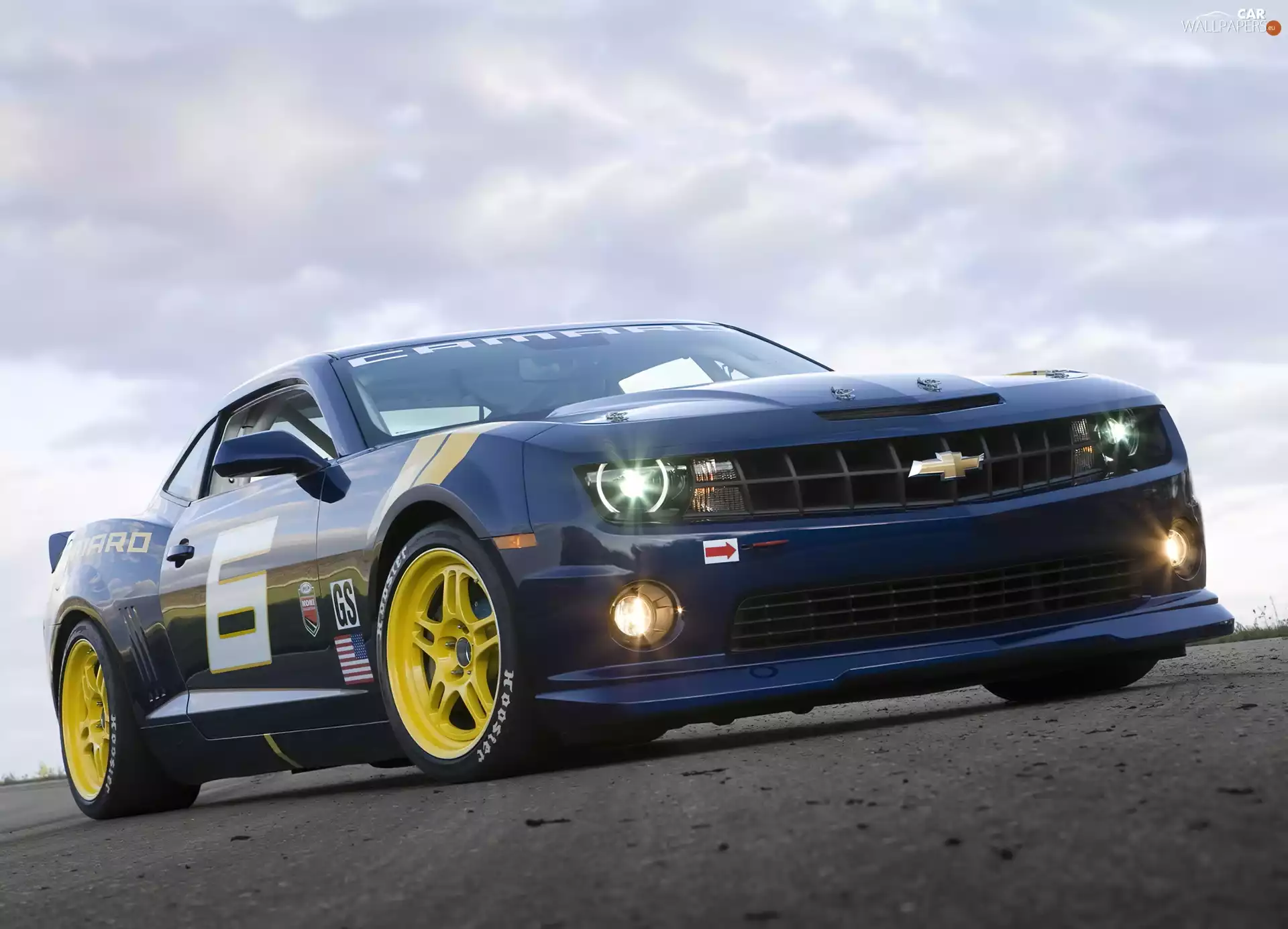 wheels, Chevrolet Camaro GS, Yellow