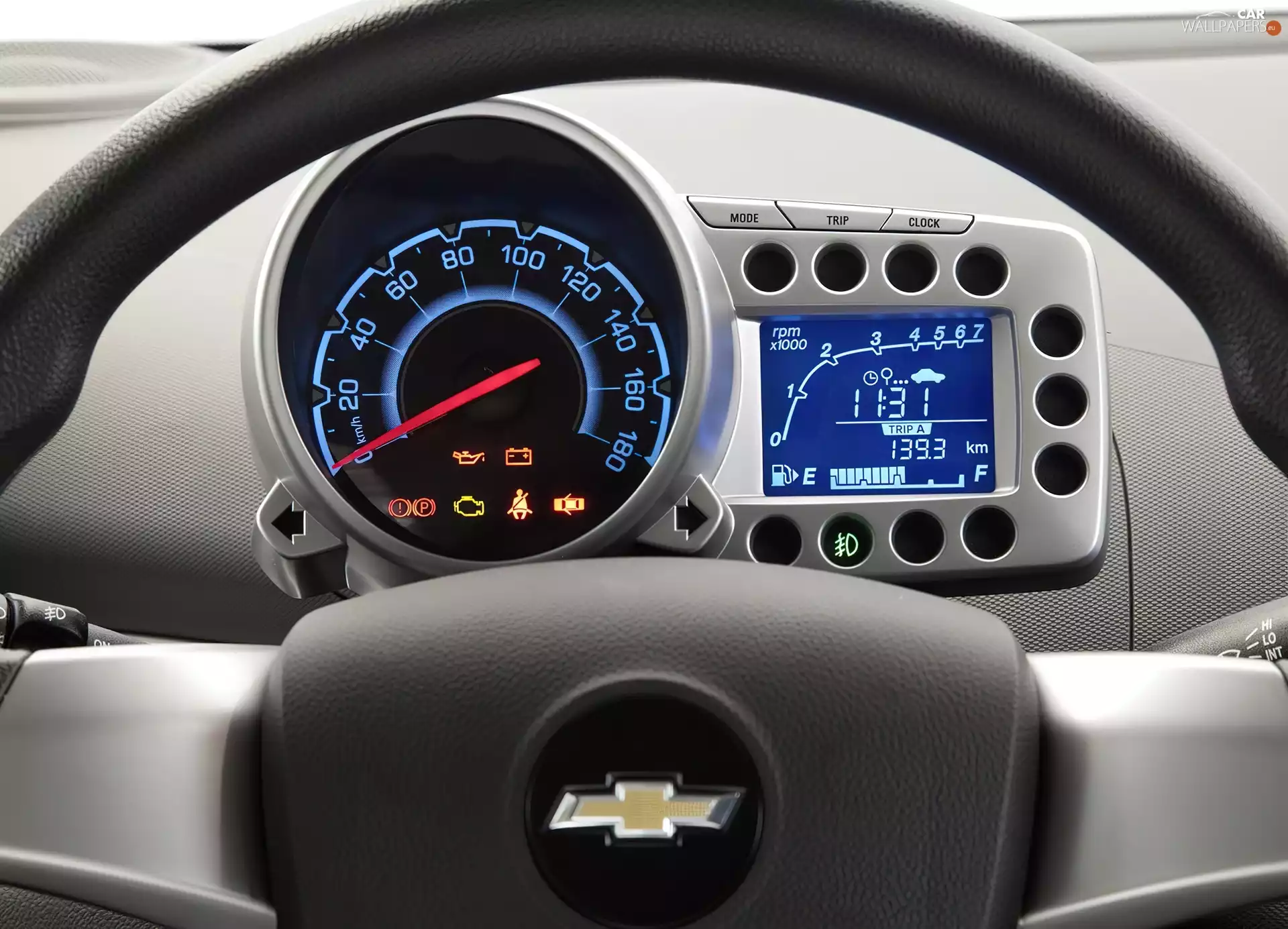 Chevrolet Spark, speedometer