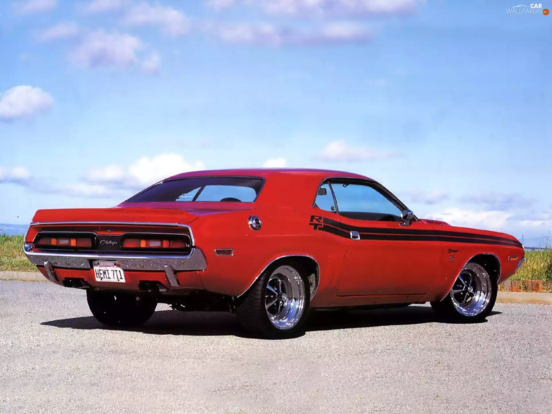 @, Dodge Challenger, Chrome