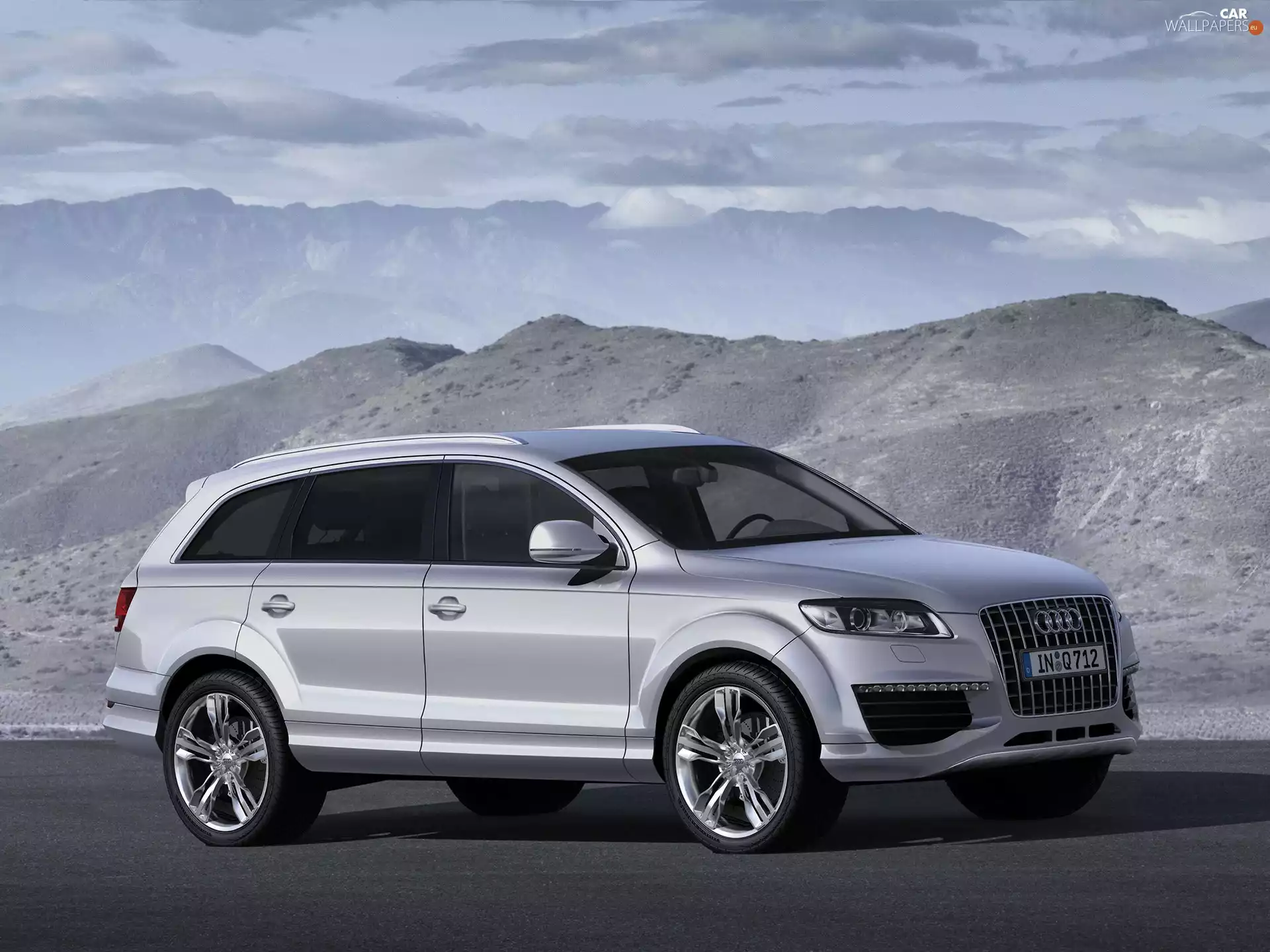 @, Audi Q7, Chrome