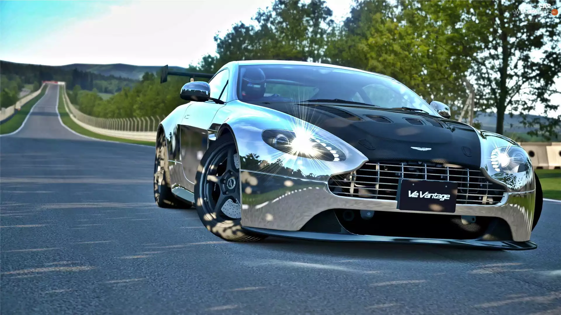 Aston Martin Vantage, chrome
