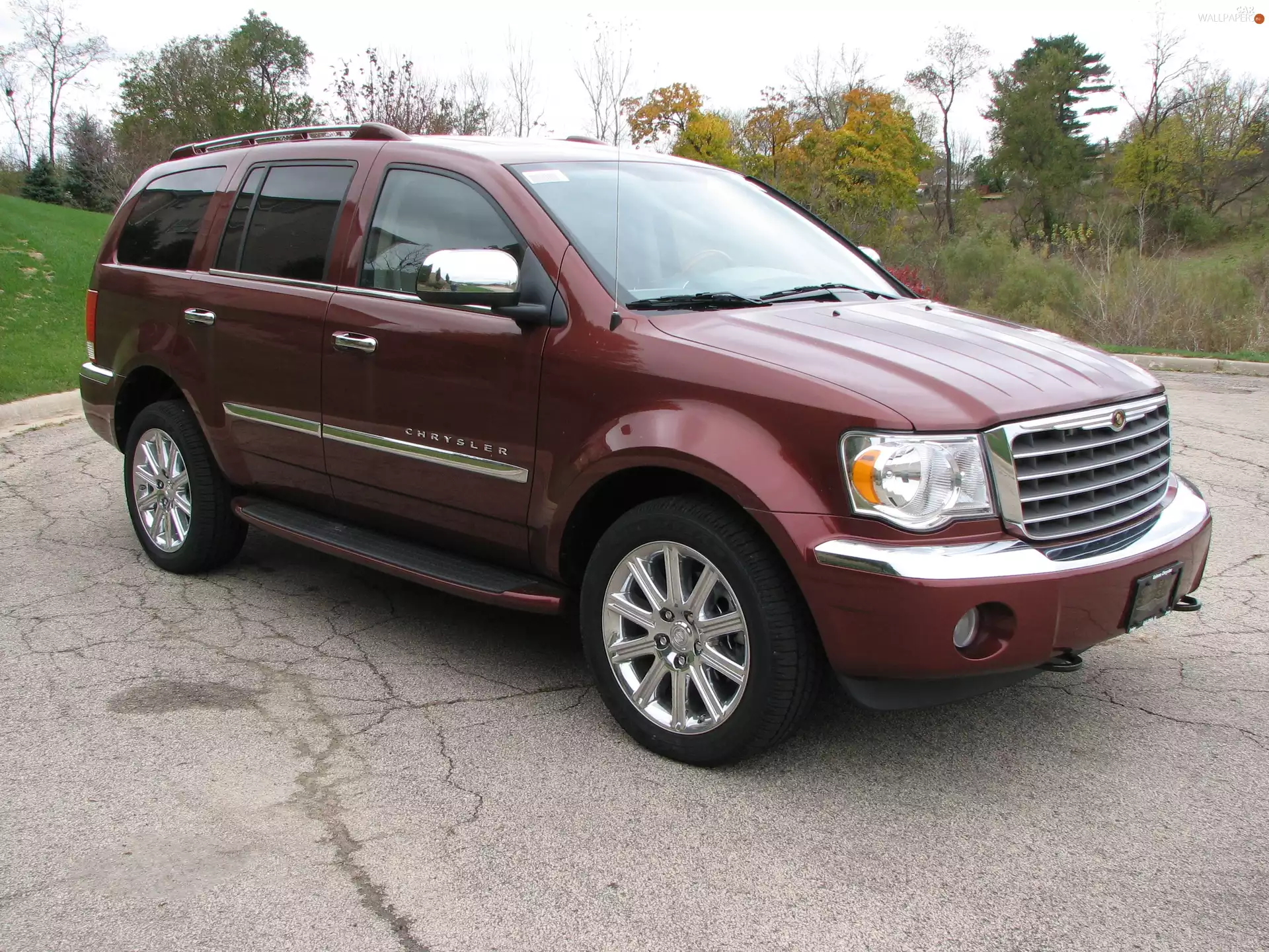 Mirrors, Chrysler Aspen, Chrome