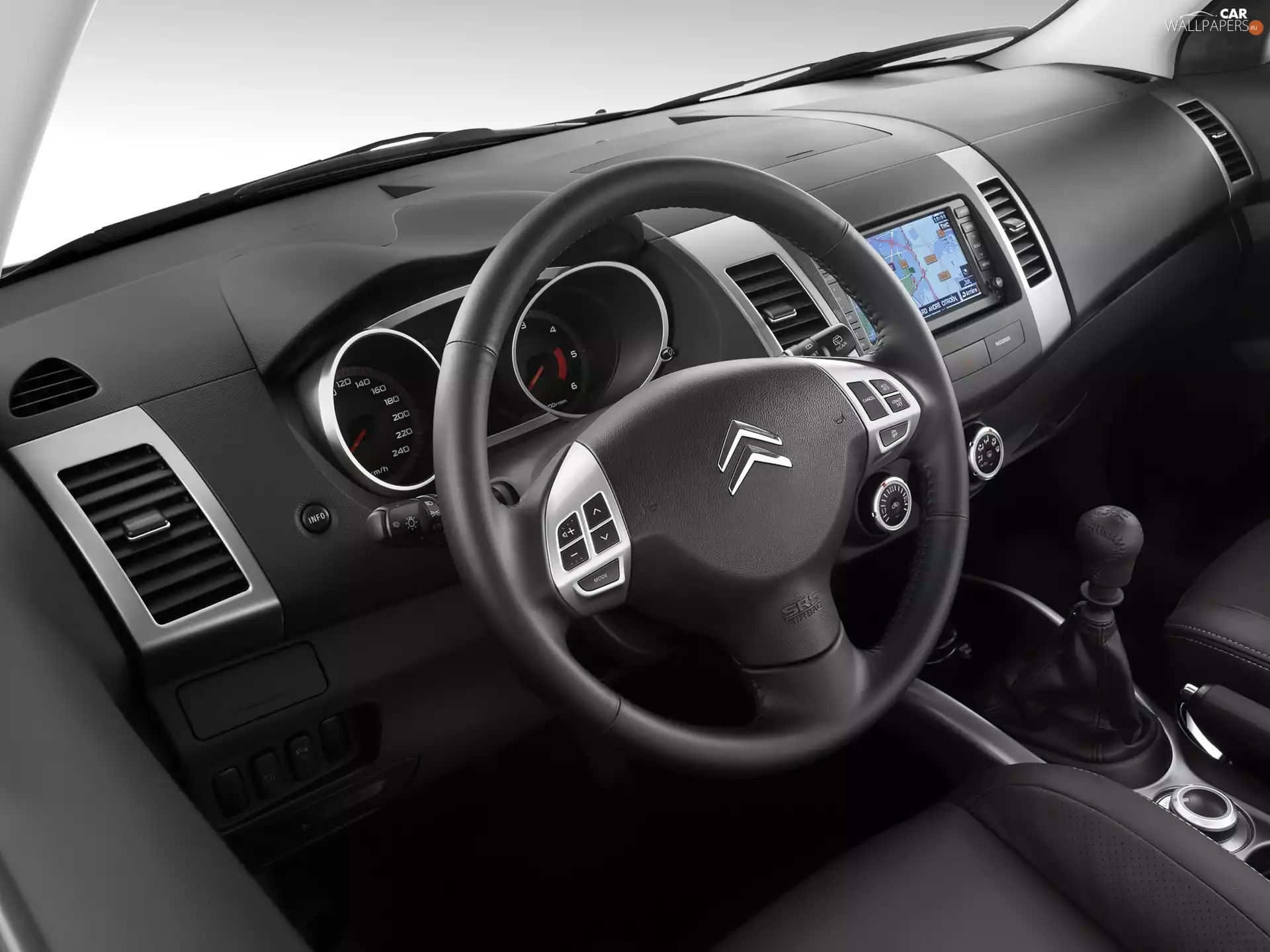 Multifunction, Citroen C-Crosser, driver