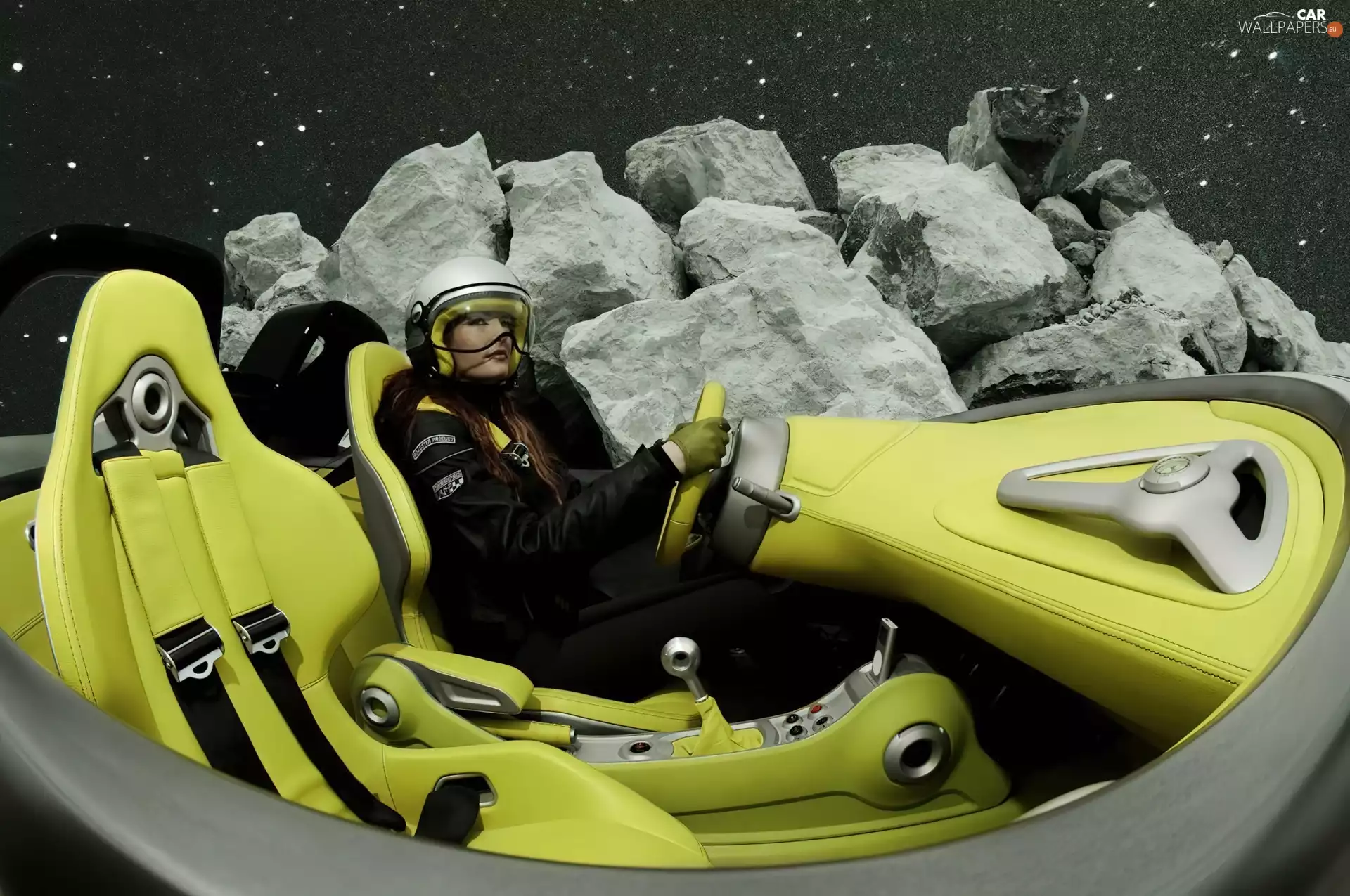 driver, Citroen C-Buggy, interior