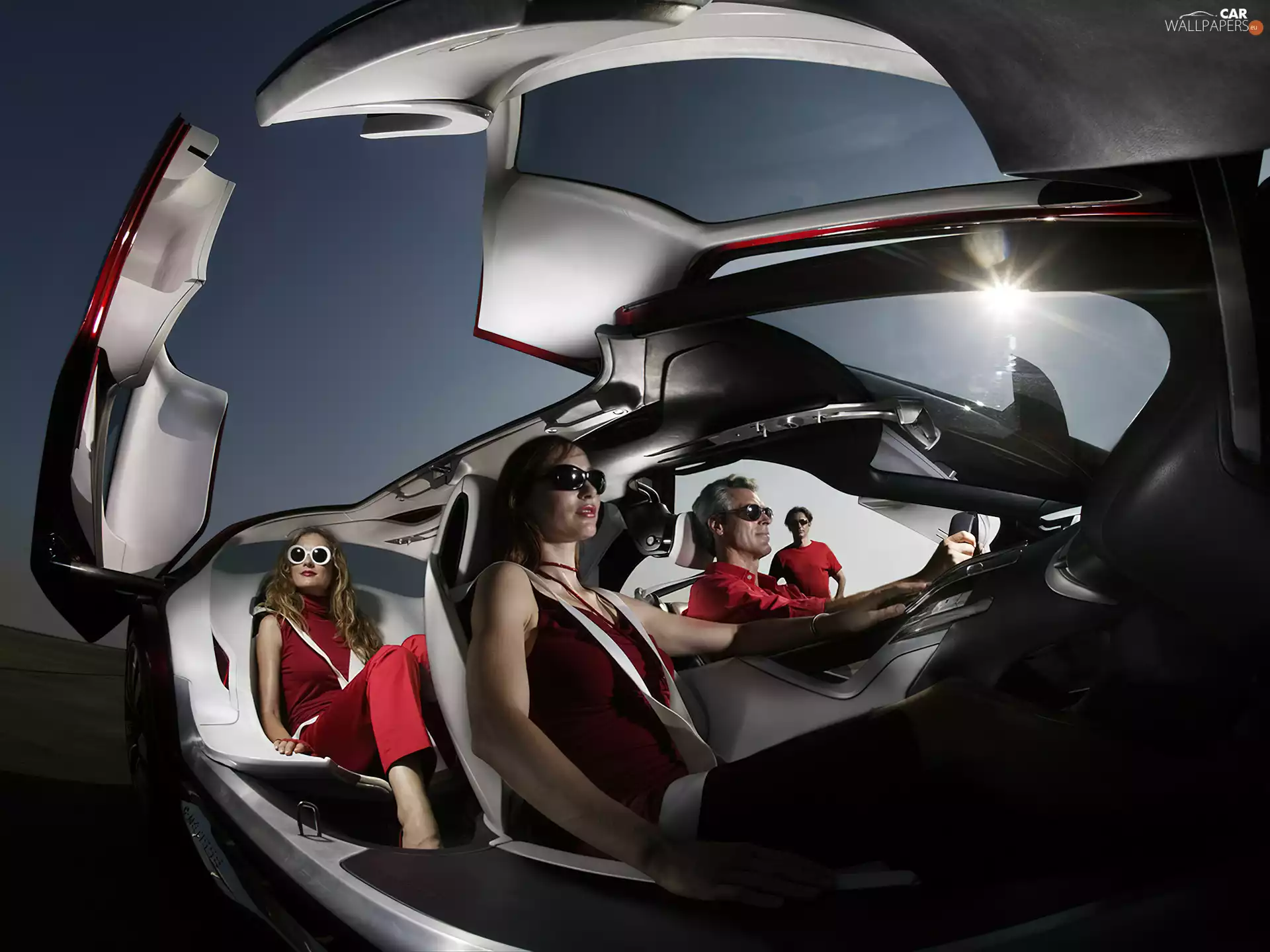 interior, Citroen C-Metisse, modern