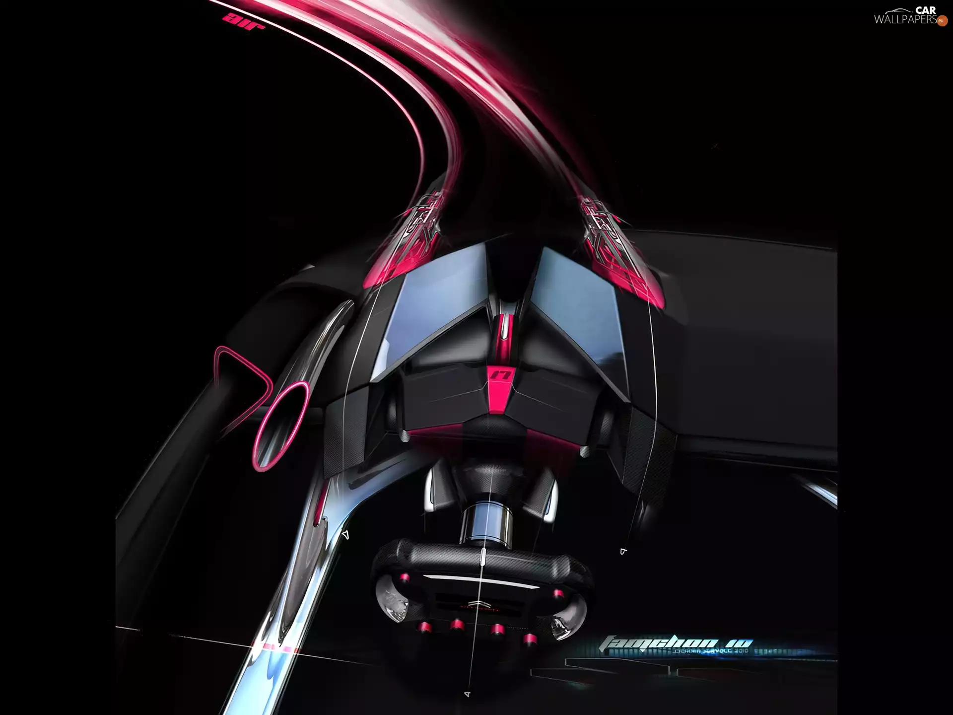 Citroen Survolt, Cockpit