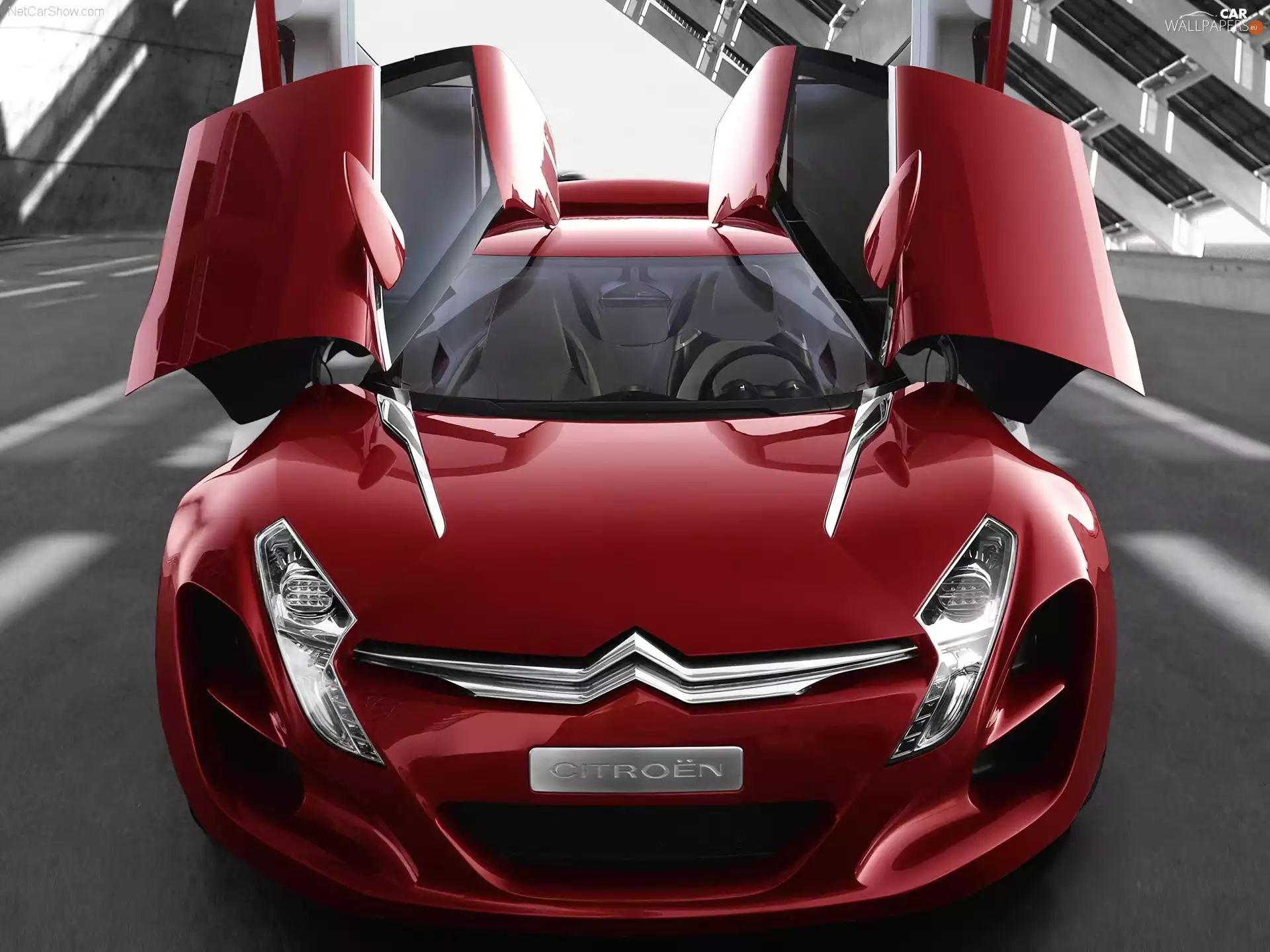 Red, Doors, Prototype, Citroen