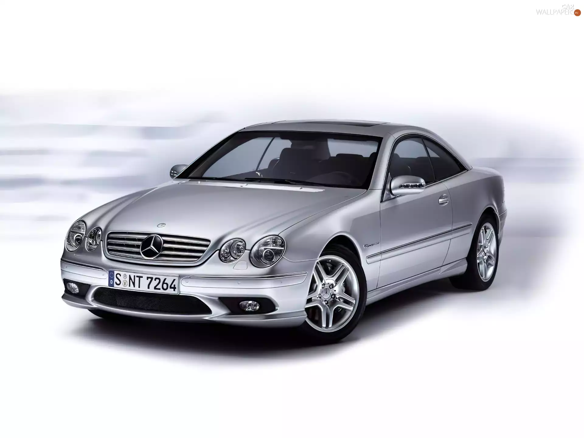 AMG, silver, Mercedes CL