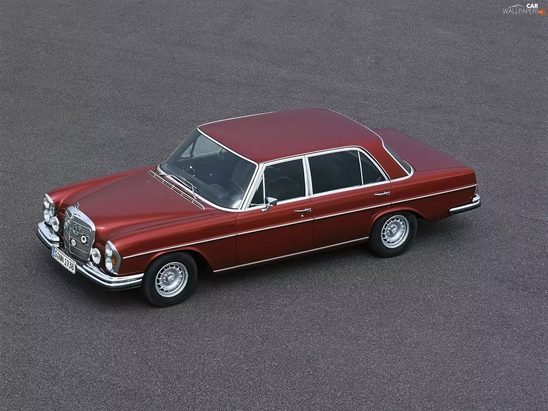 claret, Mercedes SEL