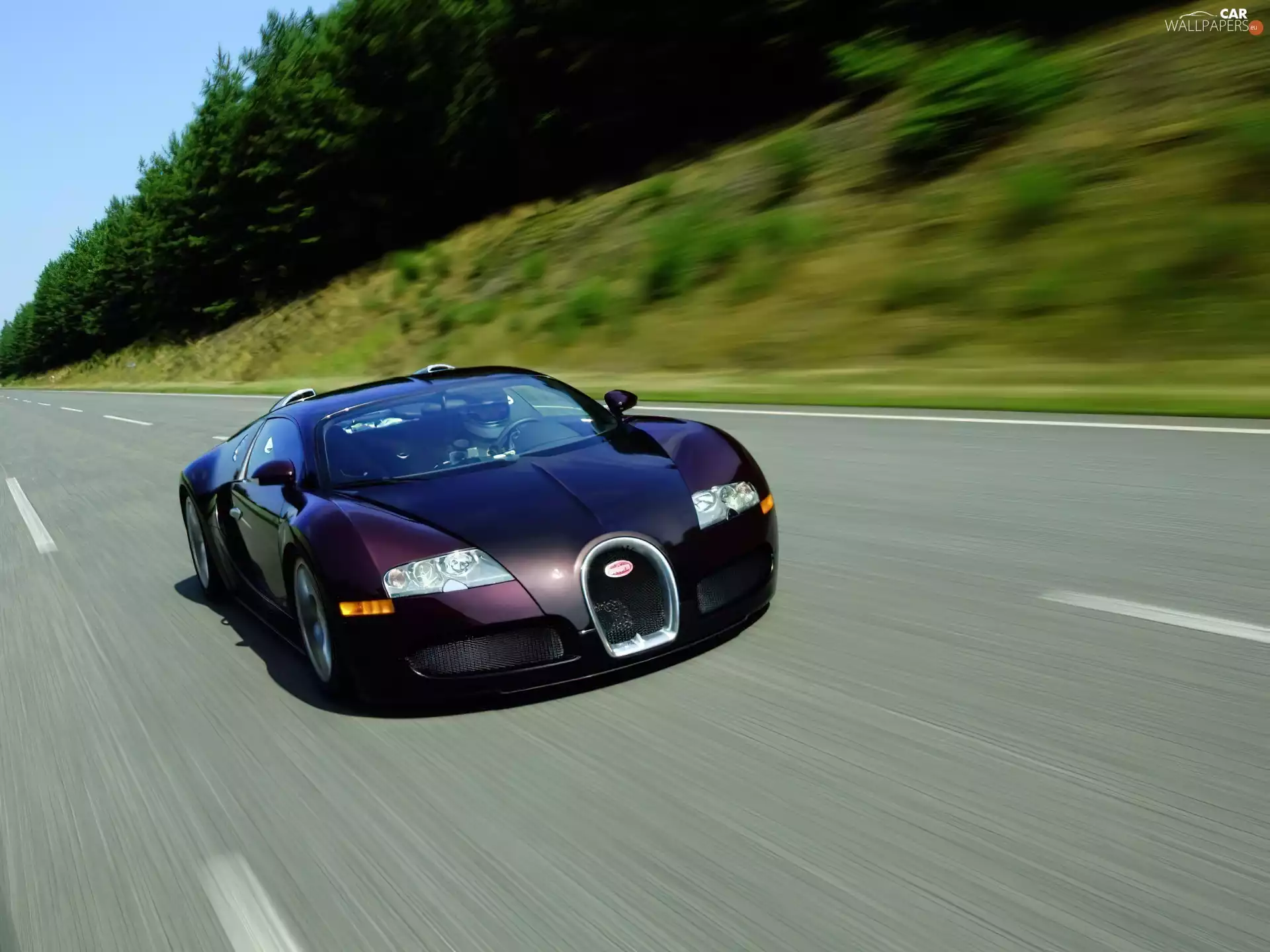 claret, Bugatti Veyron