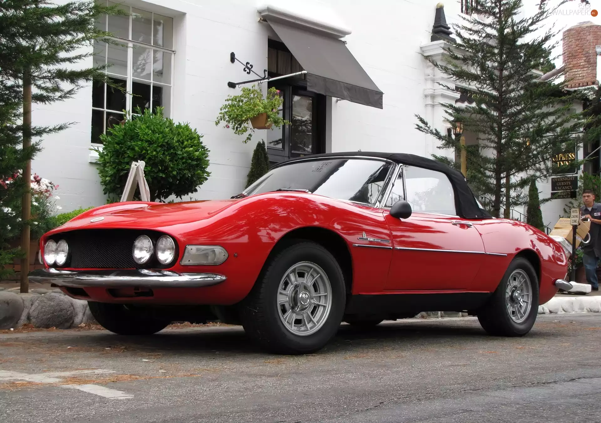 Fiat Dino, Red, classic