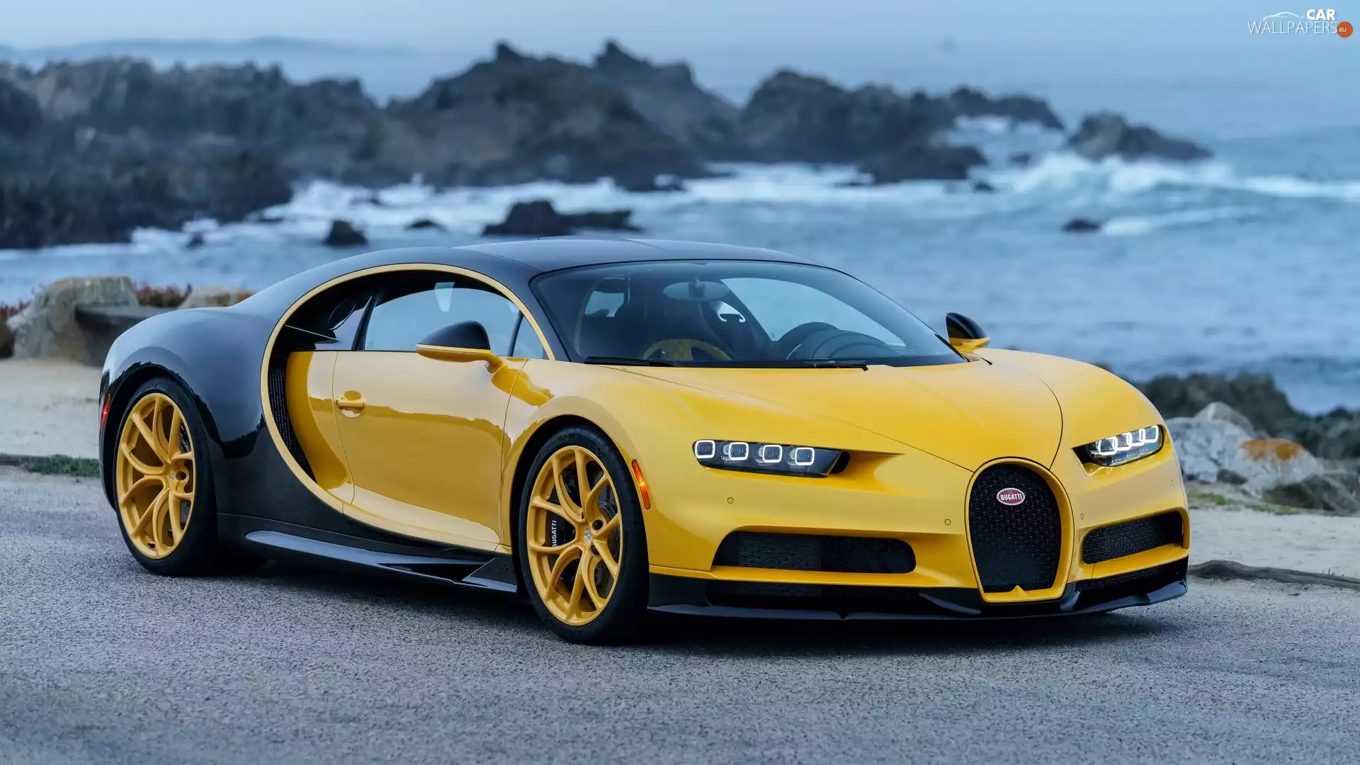 Yellow-Black, 2016, Coast, Bugatti Chiron