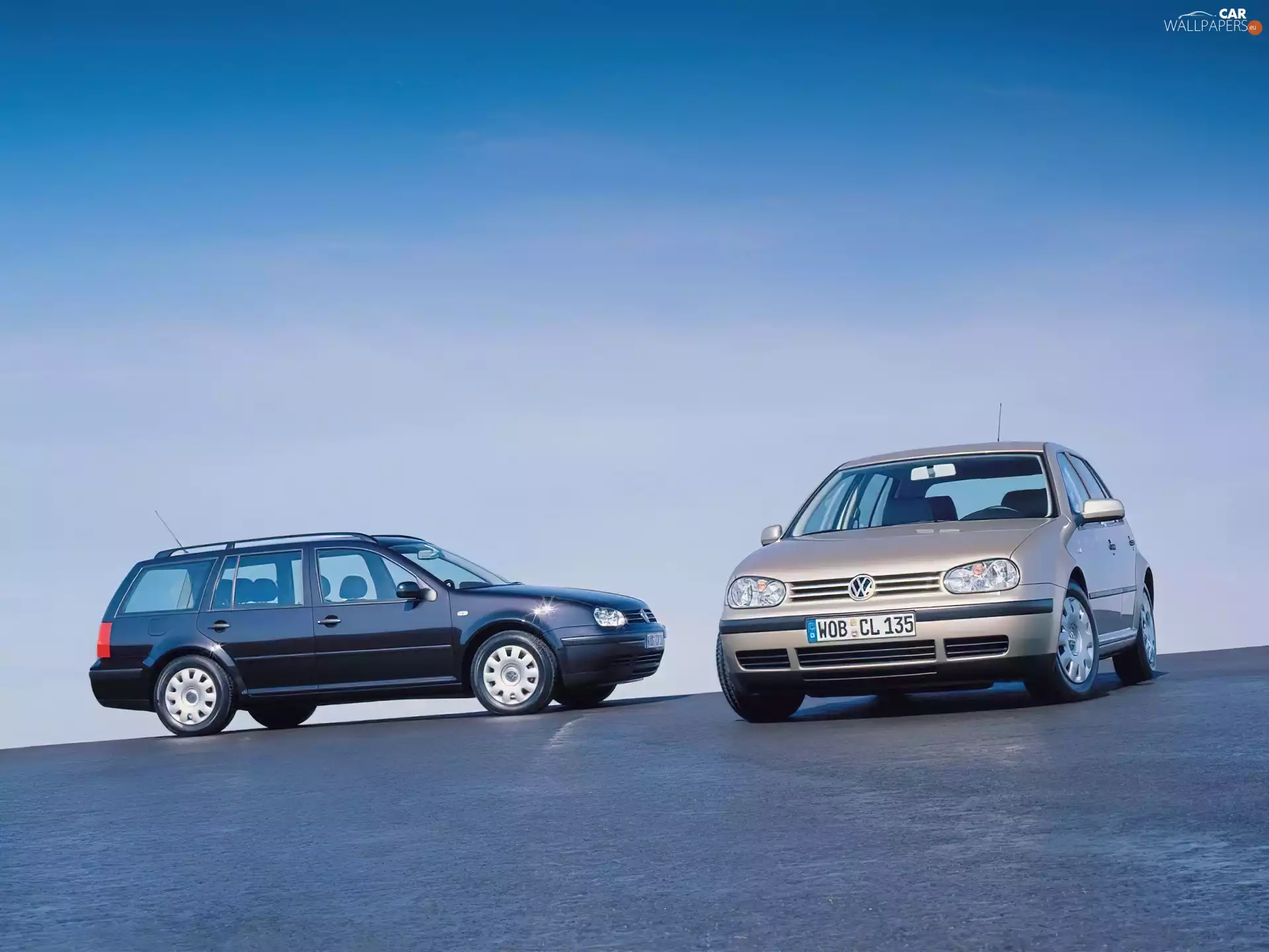 TwoVolkswagens Golf 4, Combi