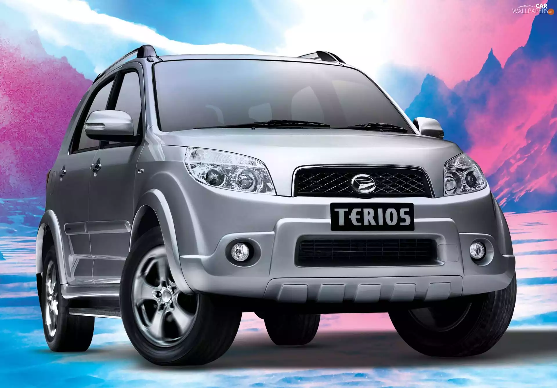 headlights, Daihatsu Terios, commercial