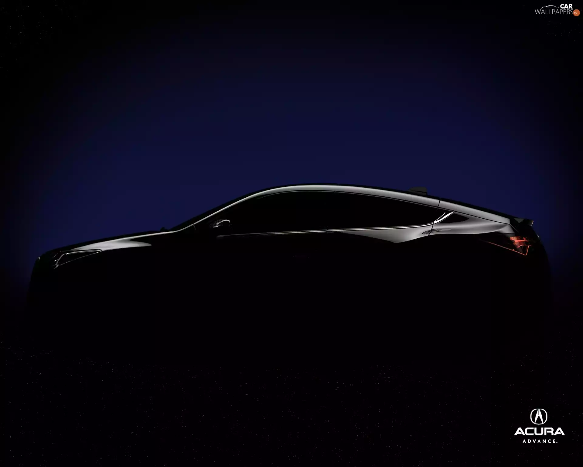 outline, commercial, shadow, Acura ZDX
