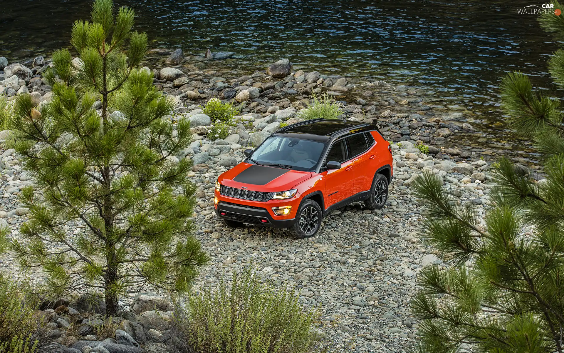River, Red, Jeep Compass