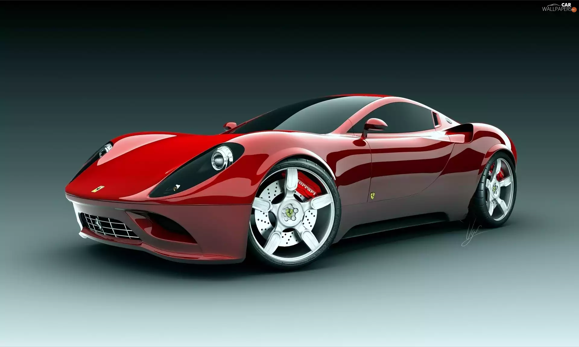 car, Ferrari Dino, Concept