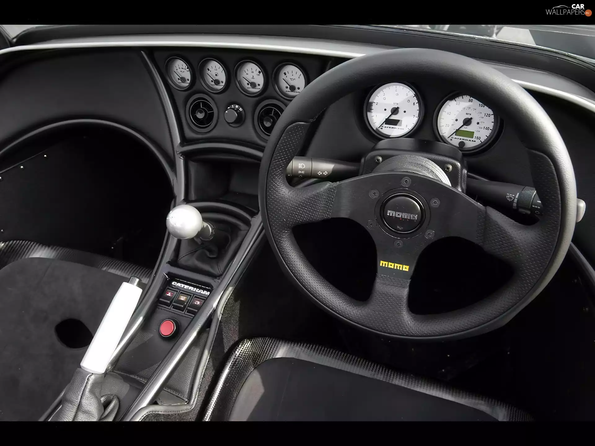 Caterham Series R, console