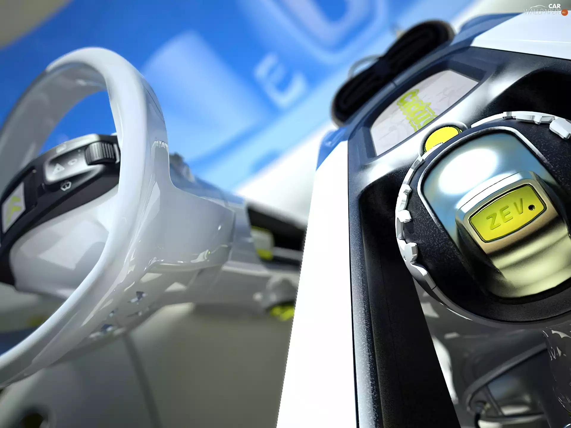 Citroen C-Cactus, console