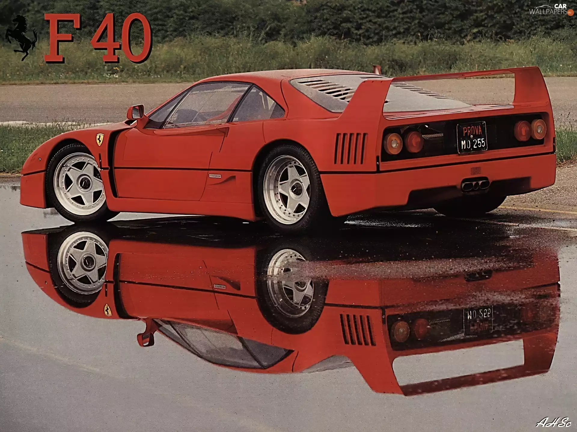 commercial, construction, Ferrari F 40