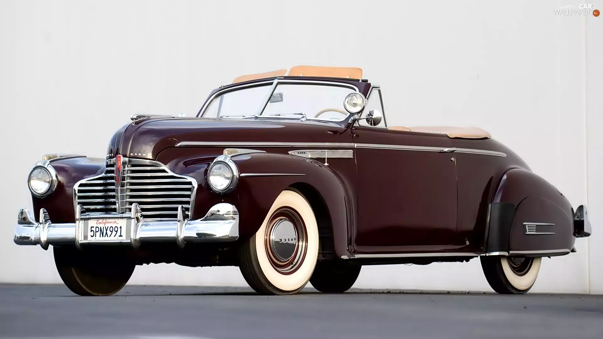 1941, antique, Buick Convertible