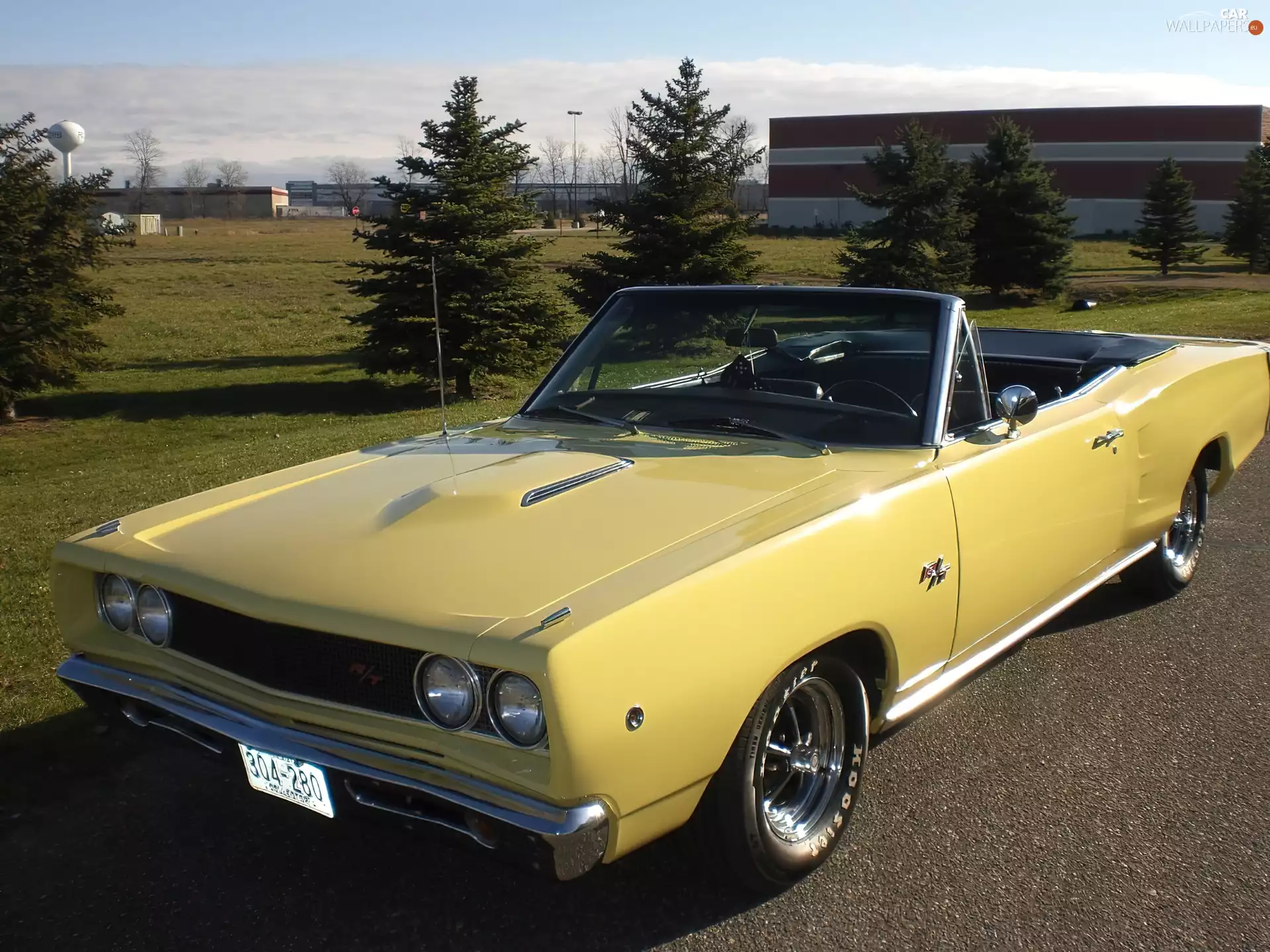 Cabriolet, Yellow, Dodge Coronet