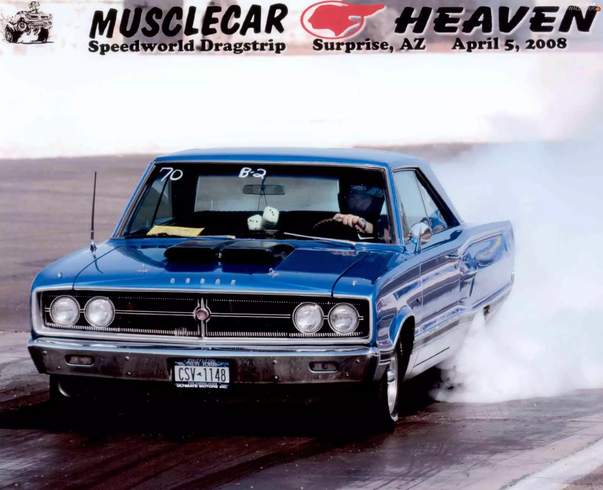 Dodge Coronet, car, Heaven, Muscle