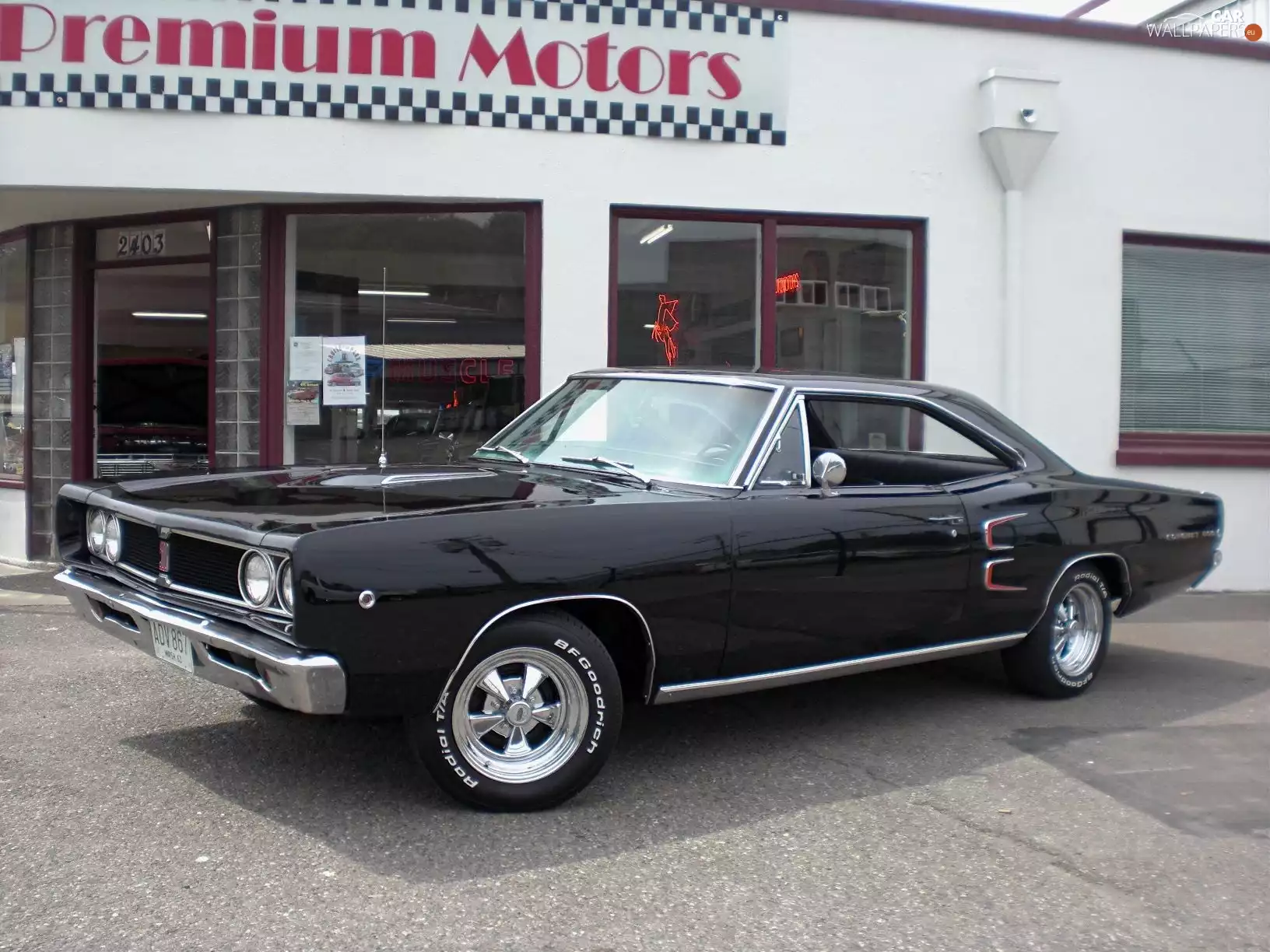 USA, Black, Dodge Coronet