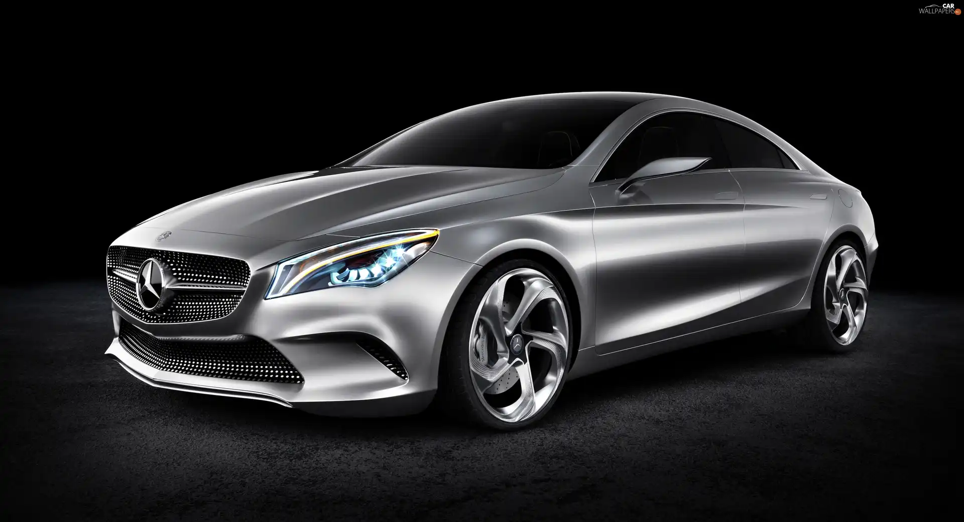 coupe, Mercedes, Concept