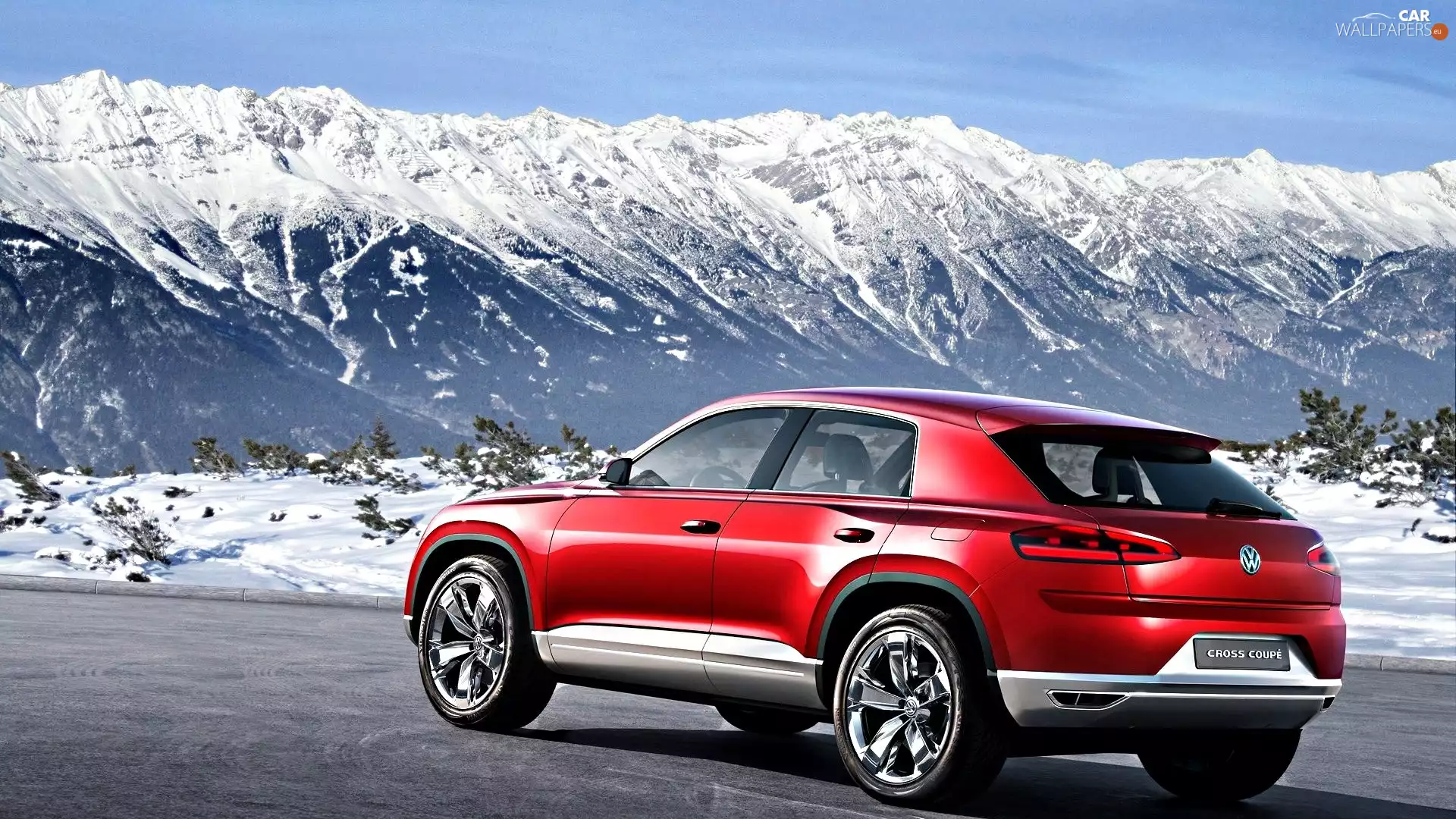Mountains, Volkswagen, Cross Coupe