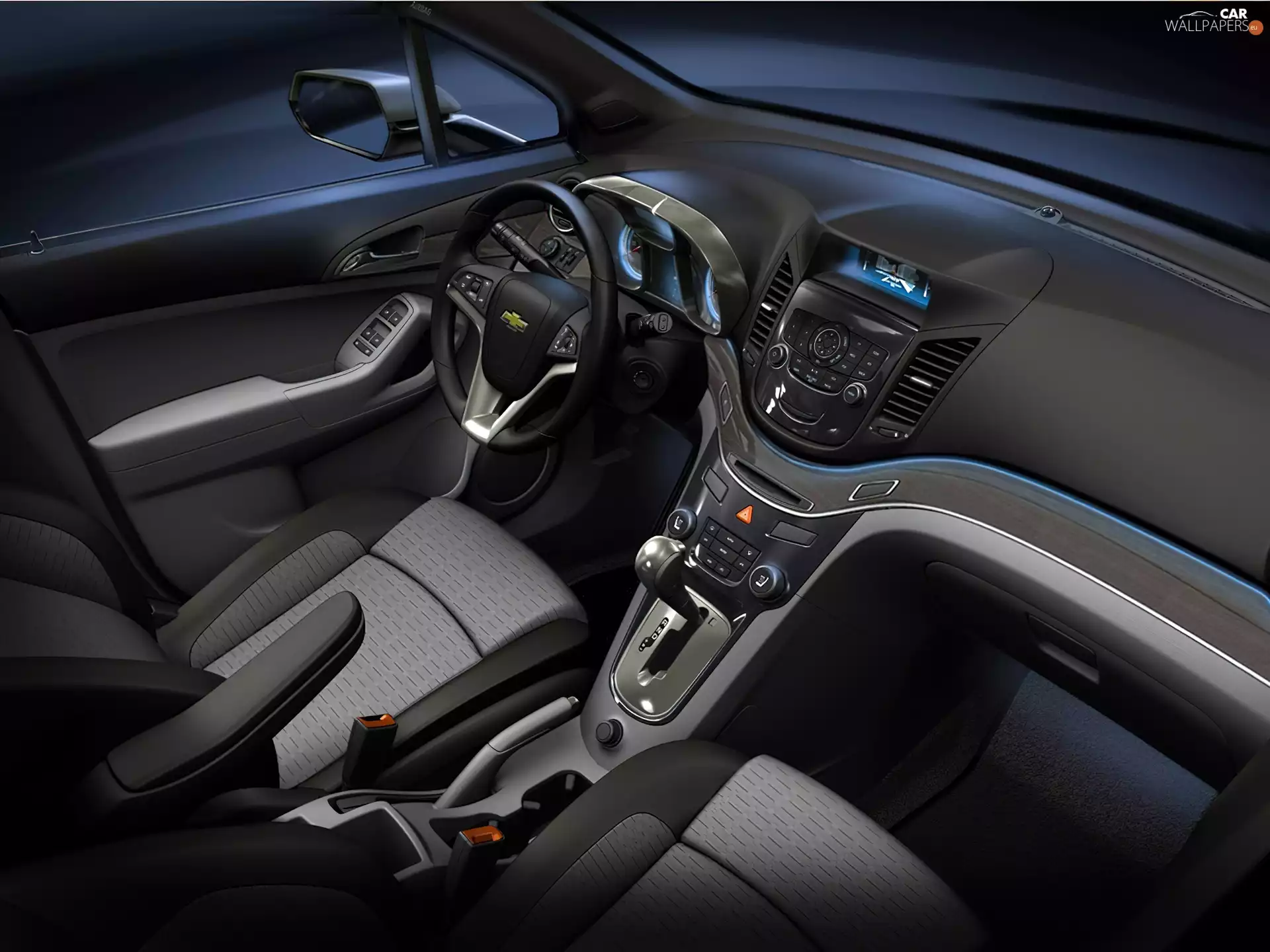 Chevrolet Cruze, board, panel, seats