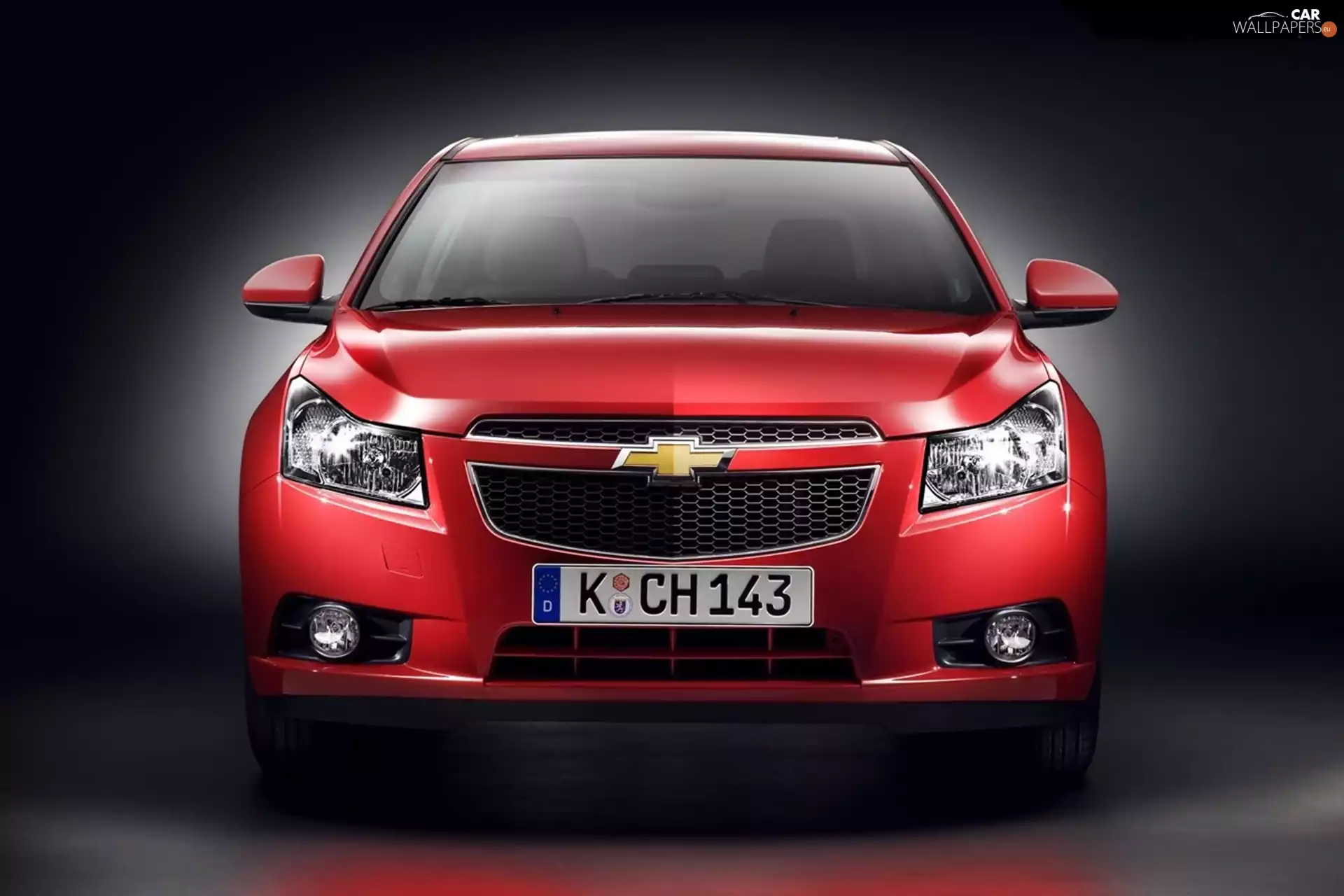 registration, Front, Chevrolet Cruze