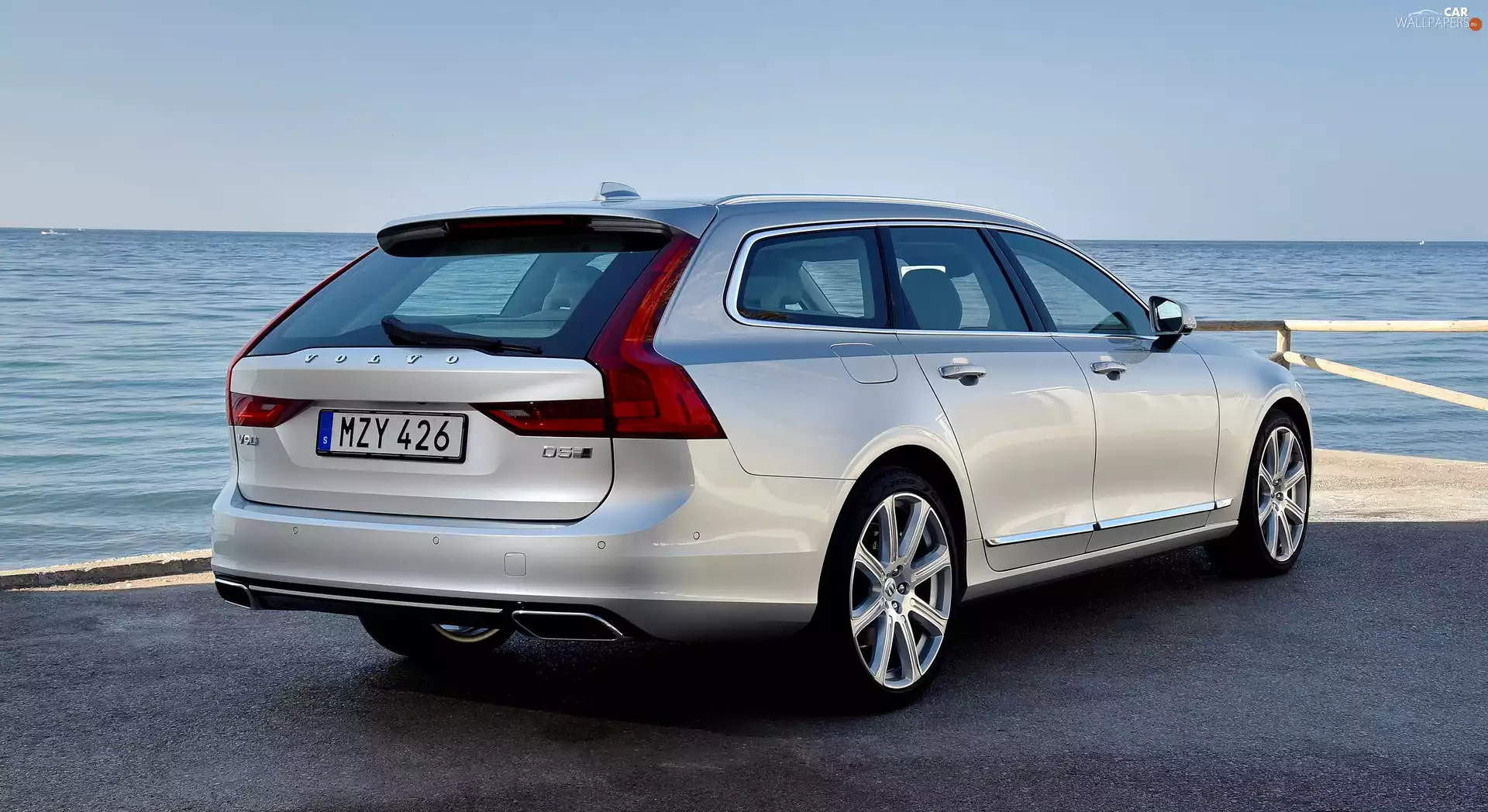 sea, Volvo V90 D5 Inscription, 2016