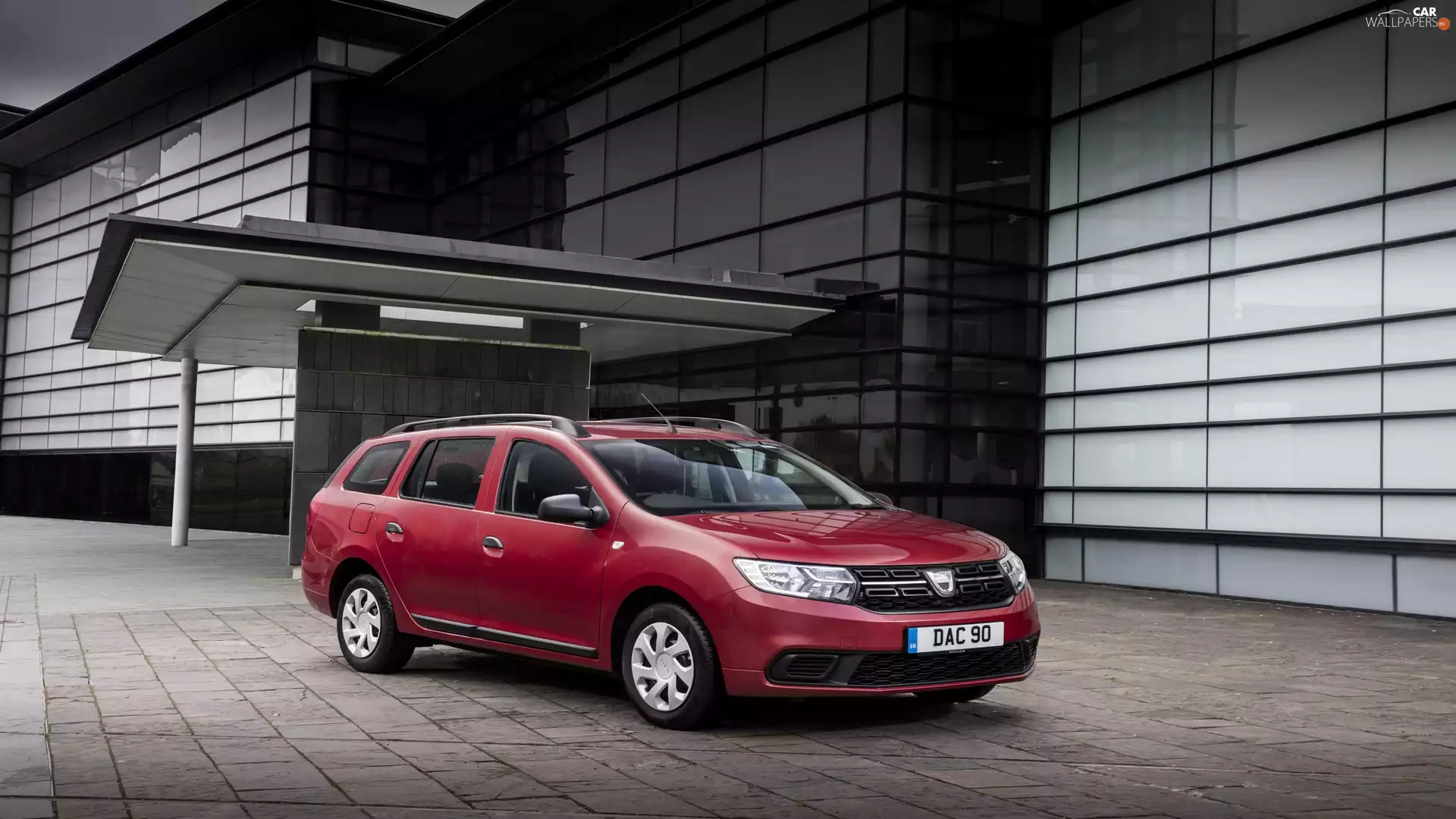 2017, red hot, Dacia Logan MCV