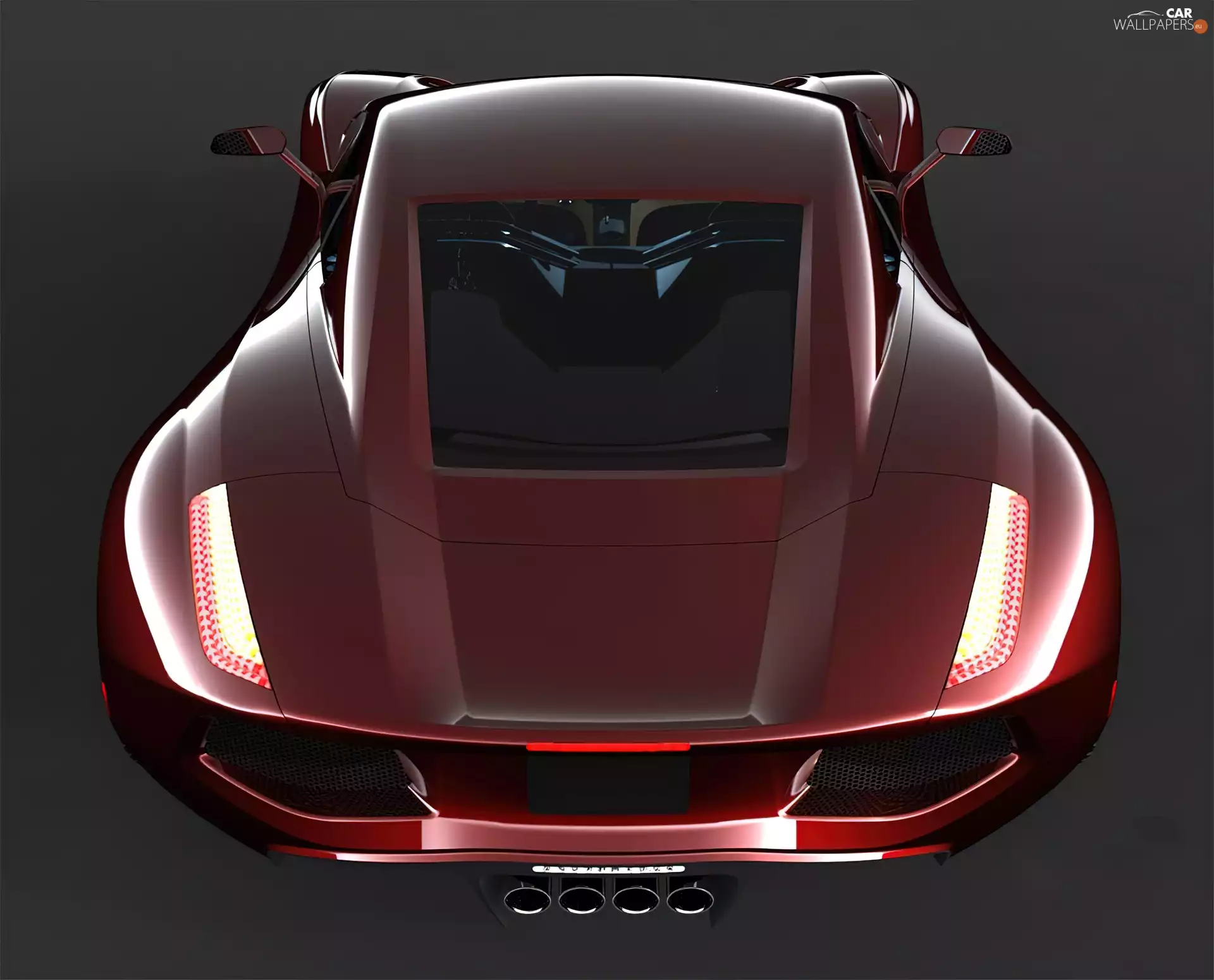 tubing, exhaust, TranStar Dagger GT, four, Back