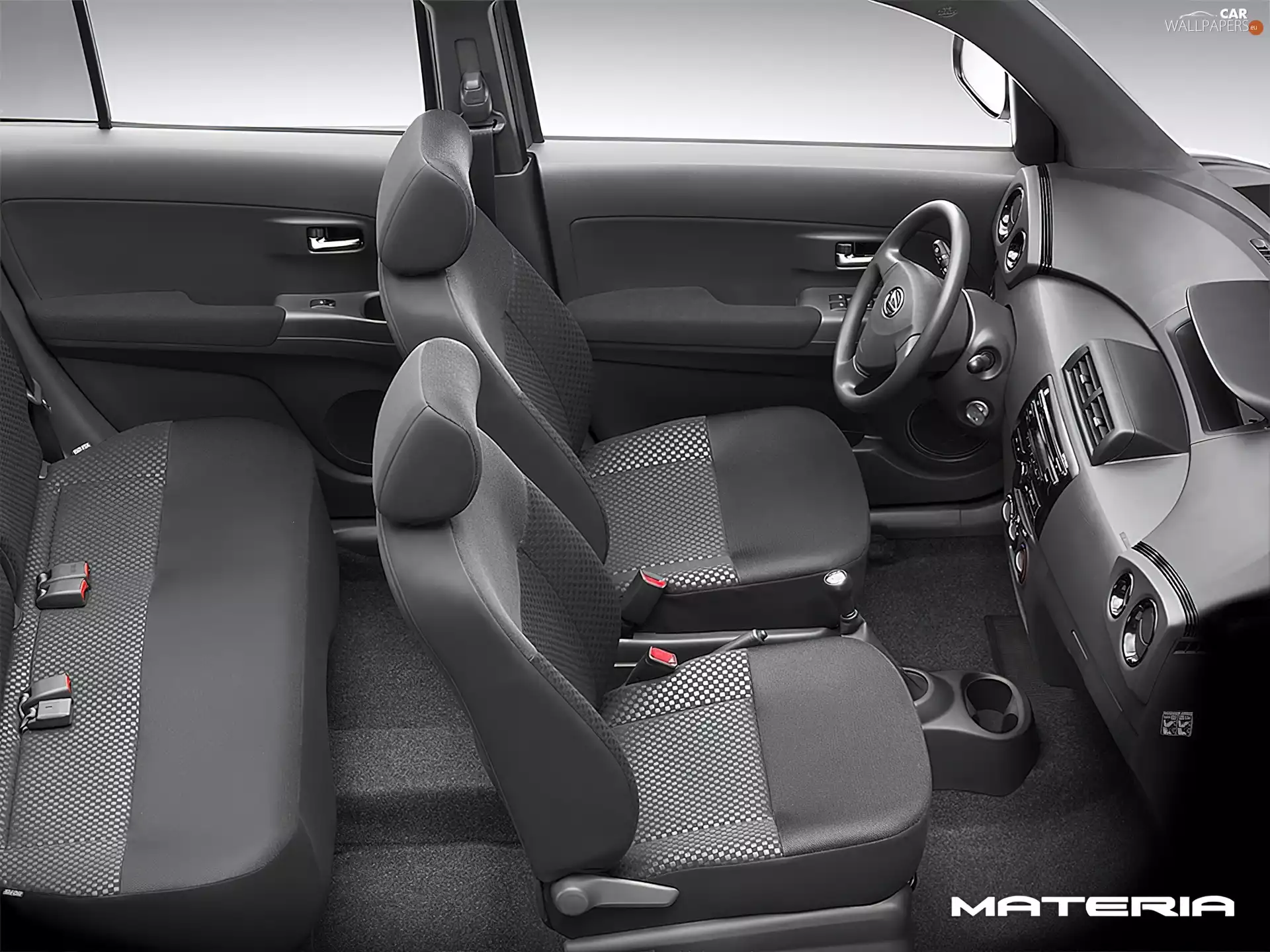 Daihatsu Materia, interior