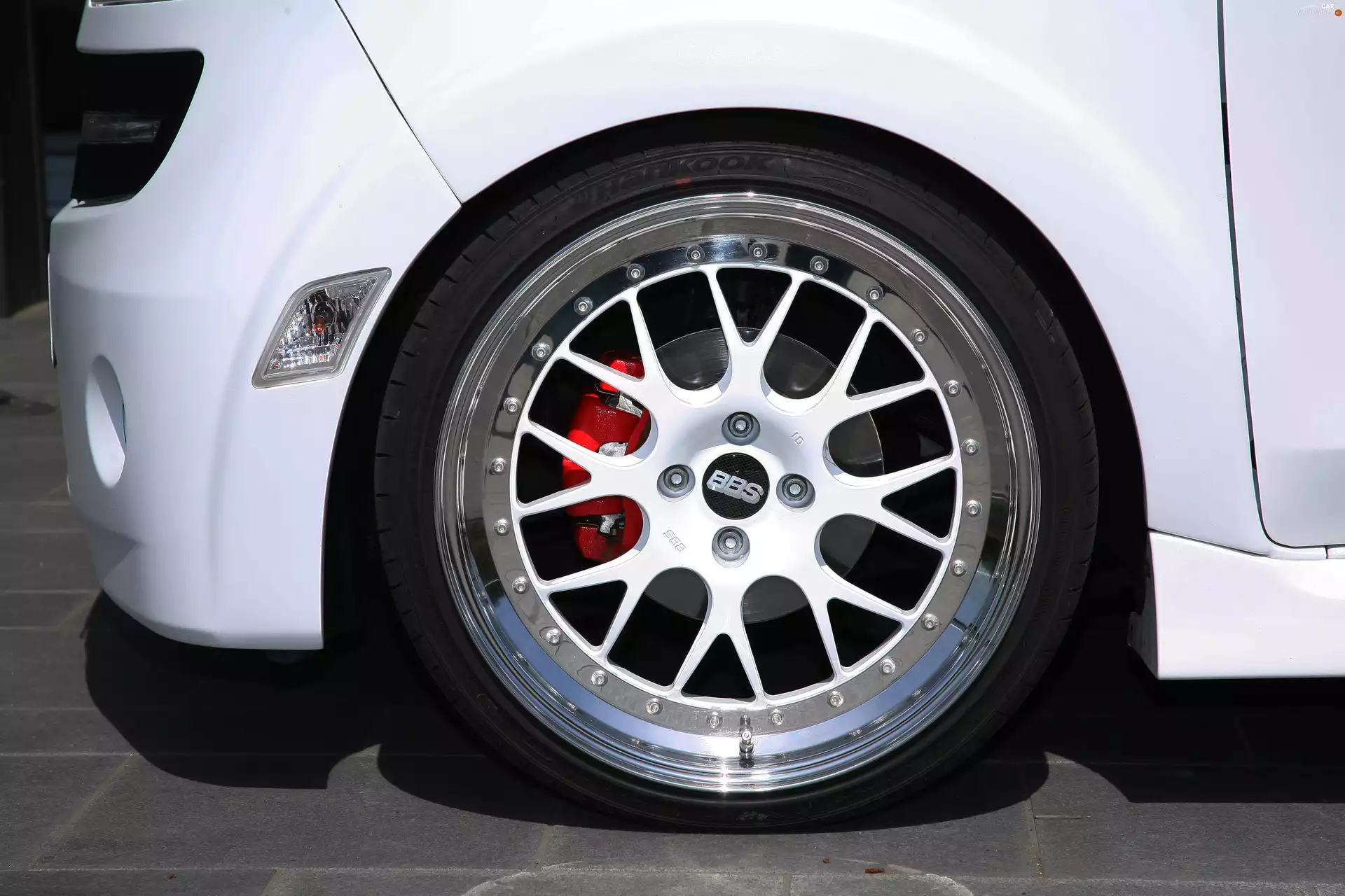BBS, Daihatsu Materia, alloy wheels