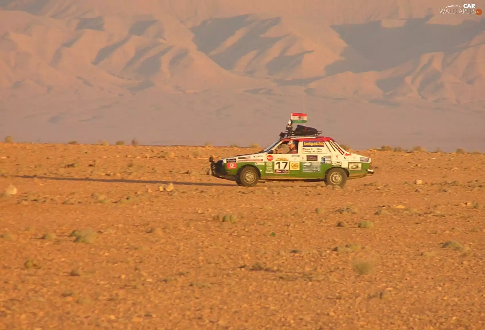 travel, Dacia 1300, Desert
