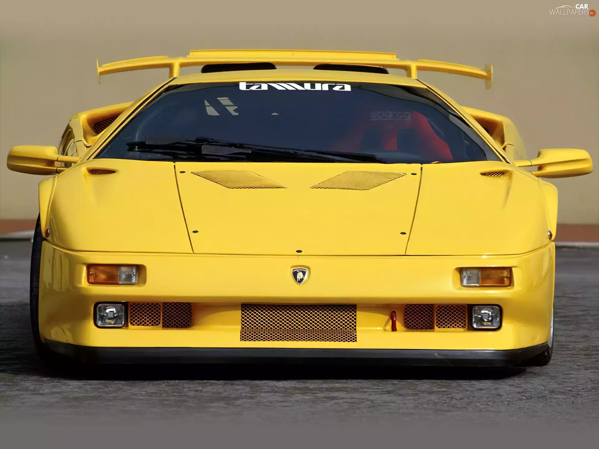 Mask, Front, Lamborghini Diablo