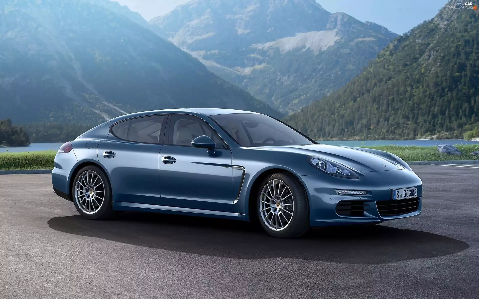 Mountains, Porsche Panamera Diesel, 2013 - 2016