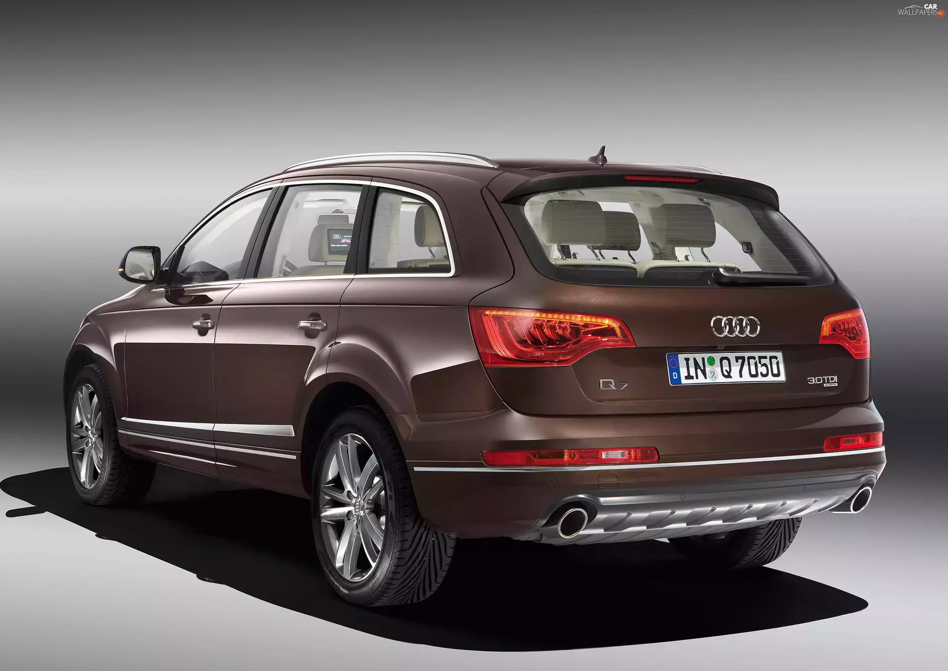 Back, Audi Q7, Diffuser