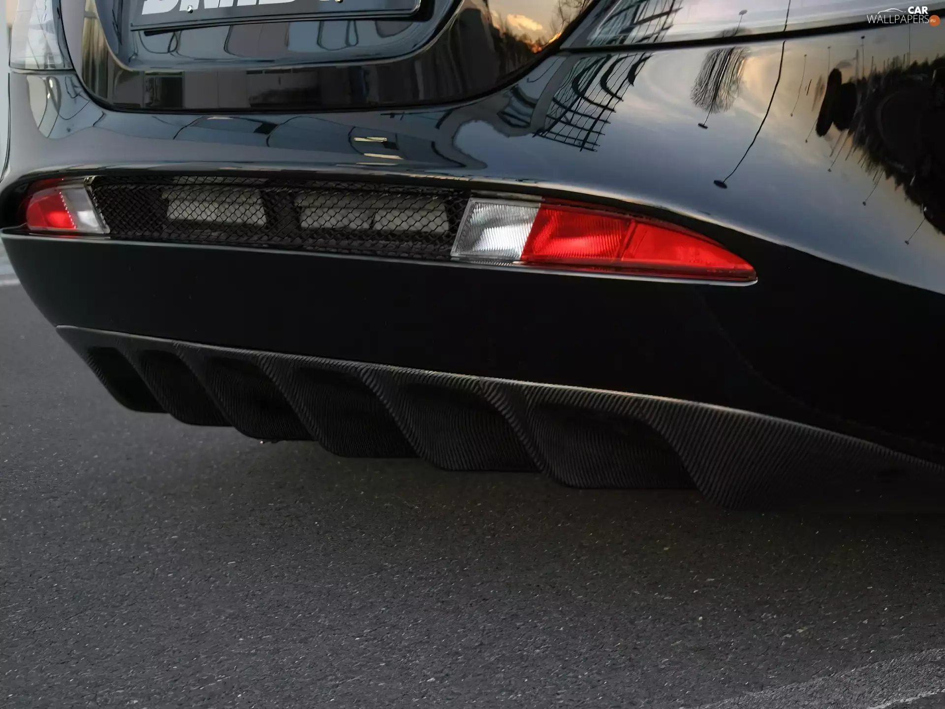 McLaren Mercedes SLR, Diffuser