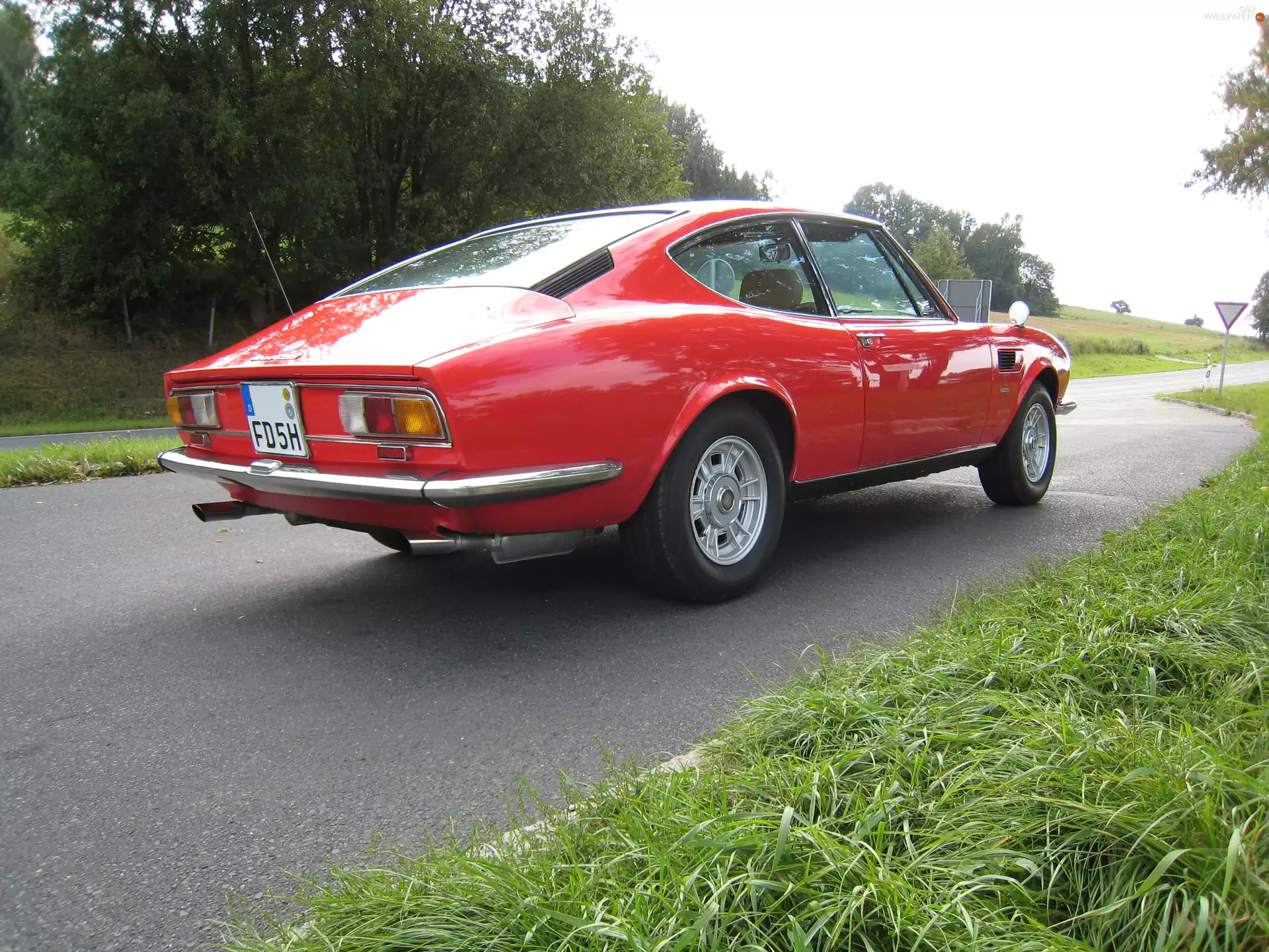 Lamps, Back, Fiat Dino